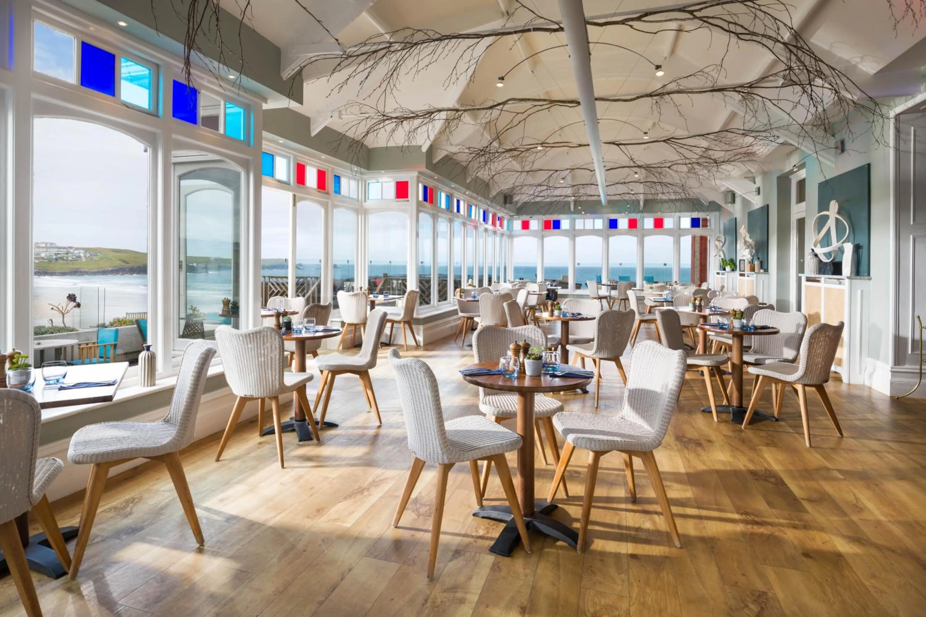 Restaurant/places to eat in The Headland Hotel and Spa