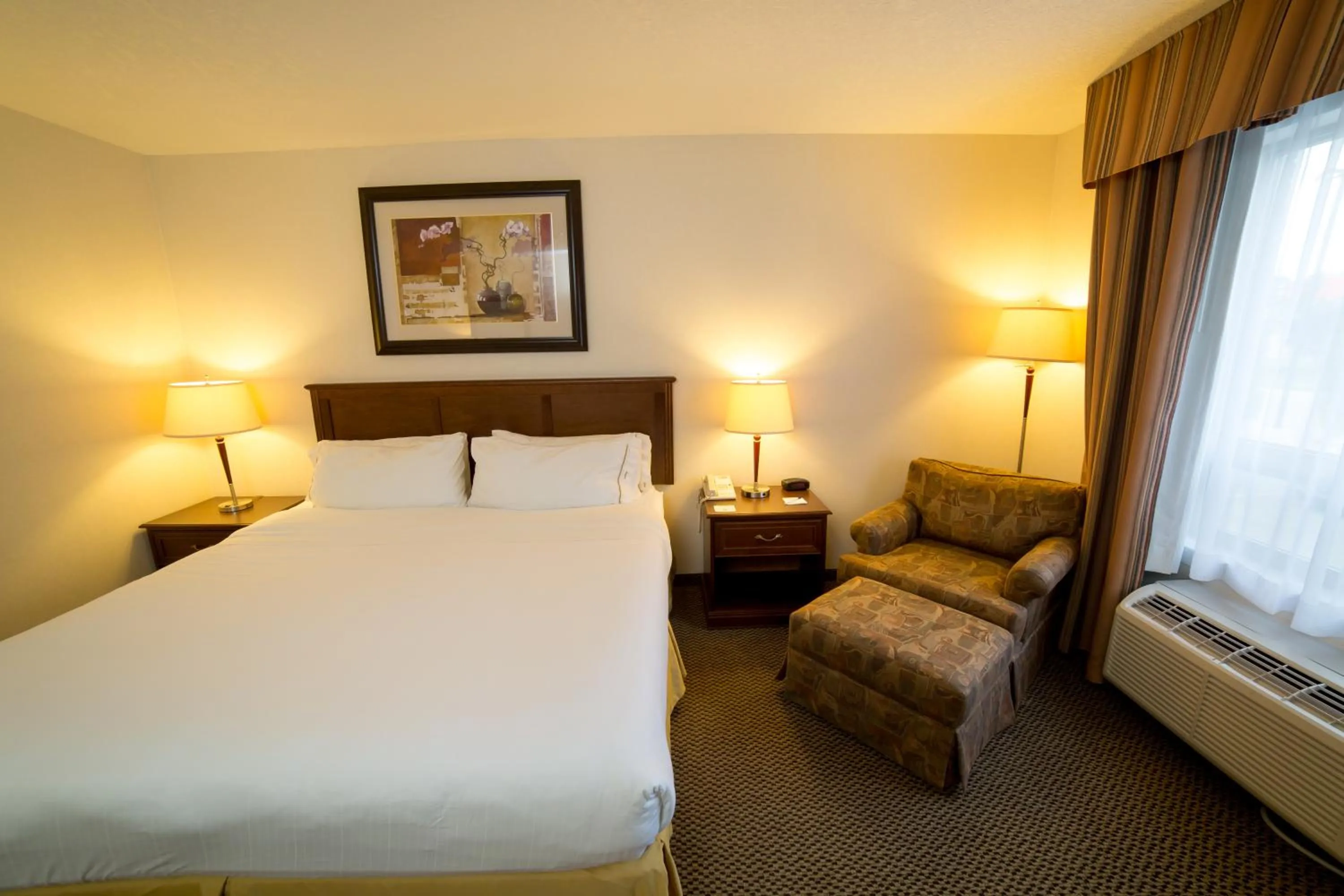 Bedroom, Bed in Holiday Inn Express & Suites Drayton Valley by IHG