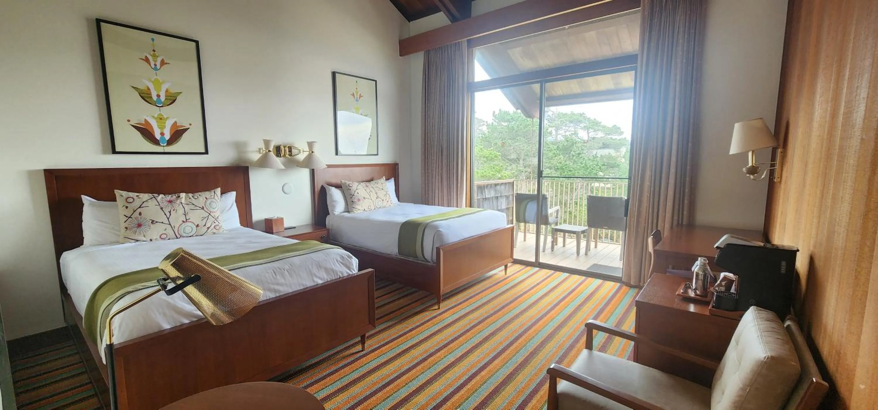 Bed in Asilomar Conference Grounds