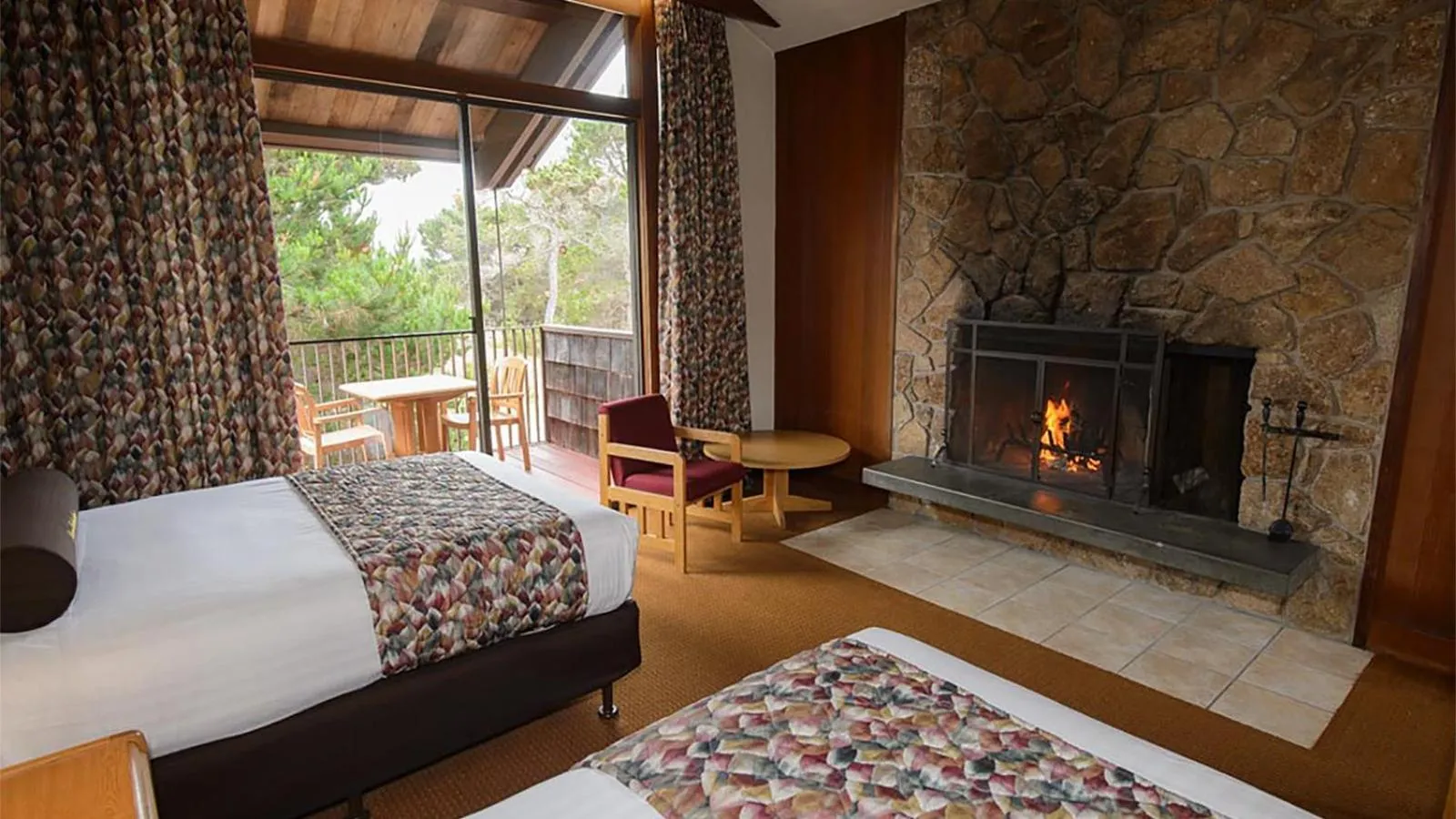 Bed in Asilomar Conference Grounds