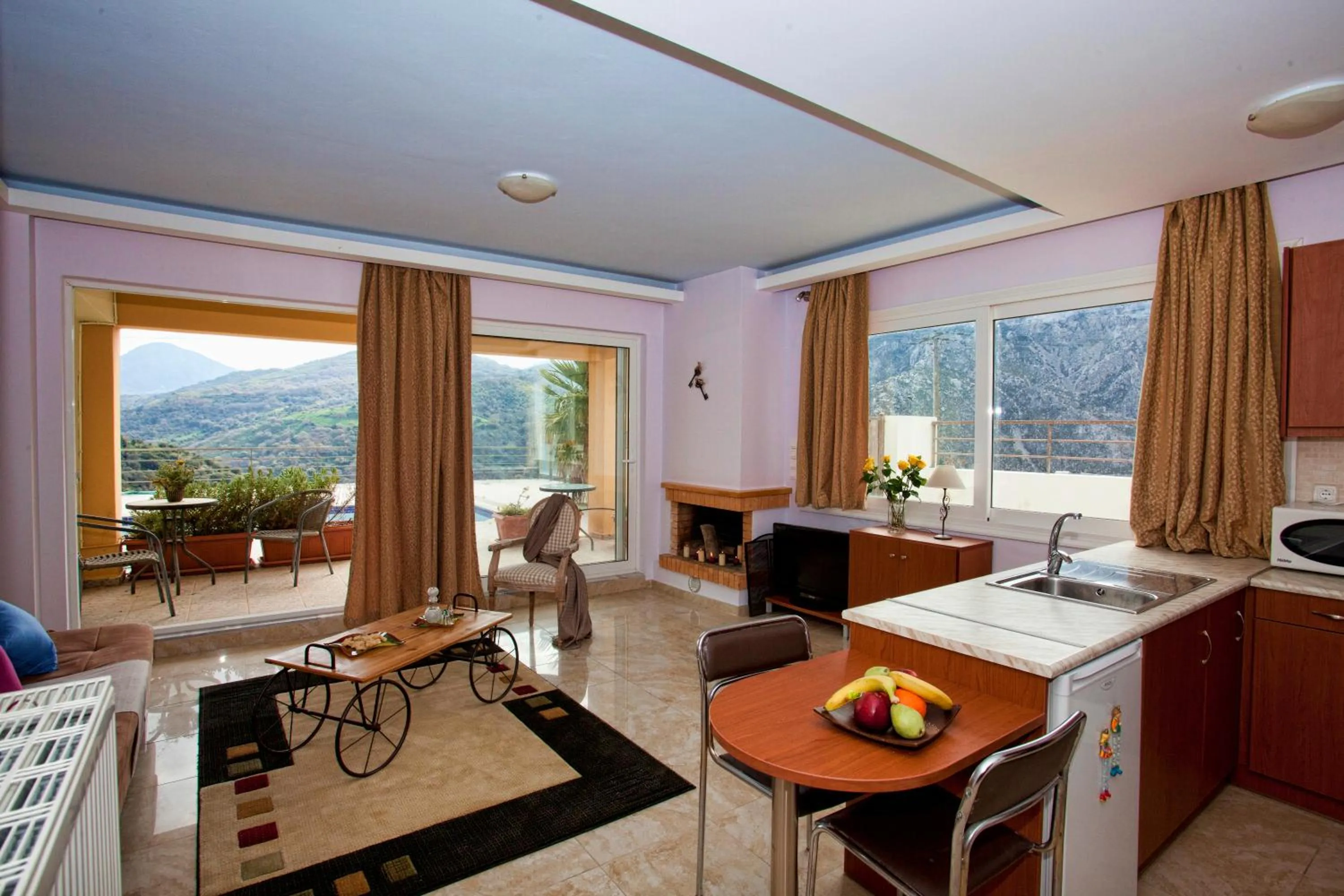 Living room in Villa Frati Gorge