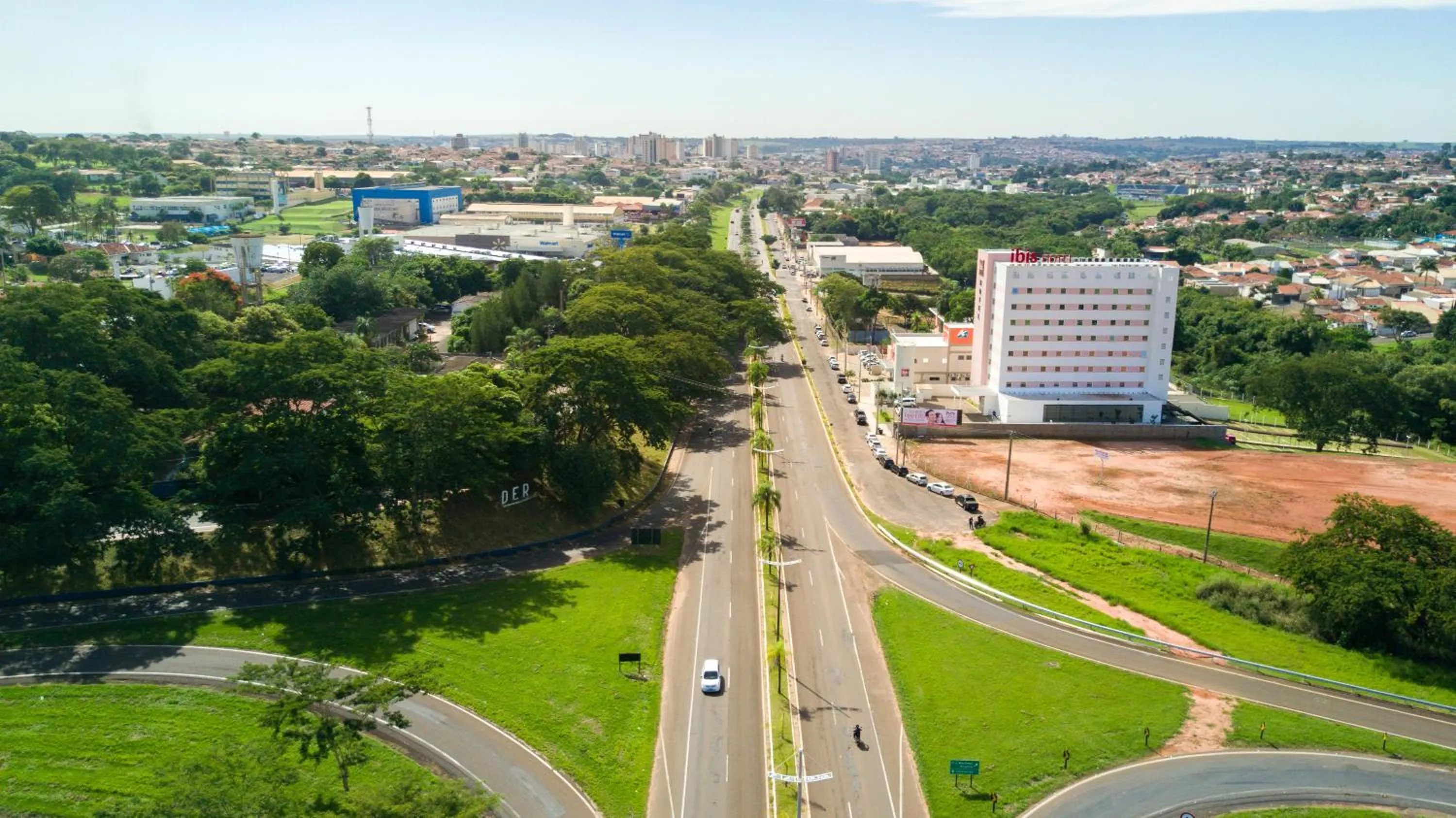 Bird's eye view in ibis Catanduva