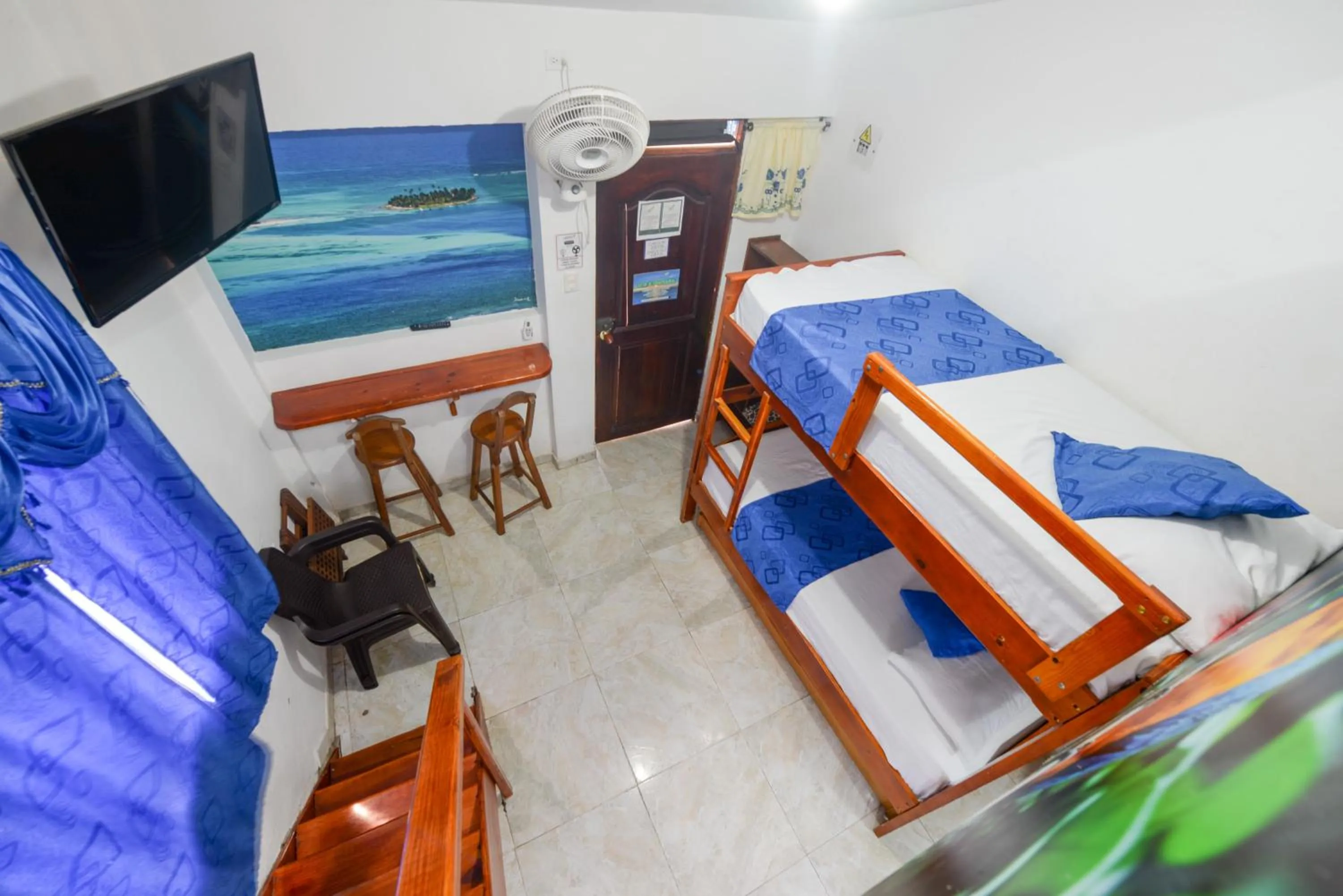 Decorative detail, Bed in Posada Amaripucci