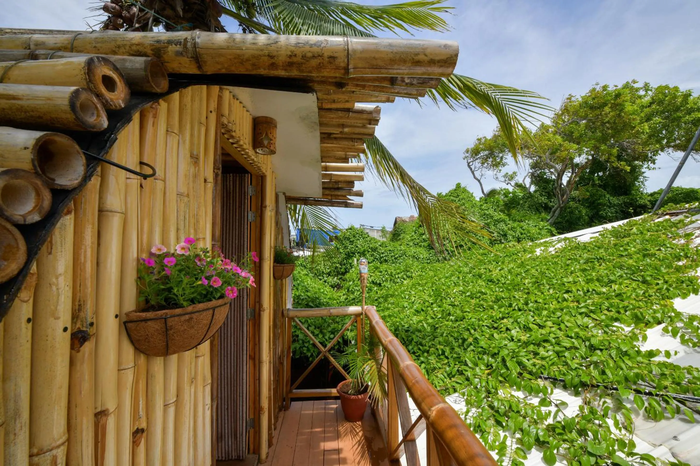 Balcony/Terrace in Posada Amaripucci