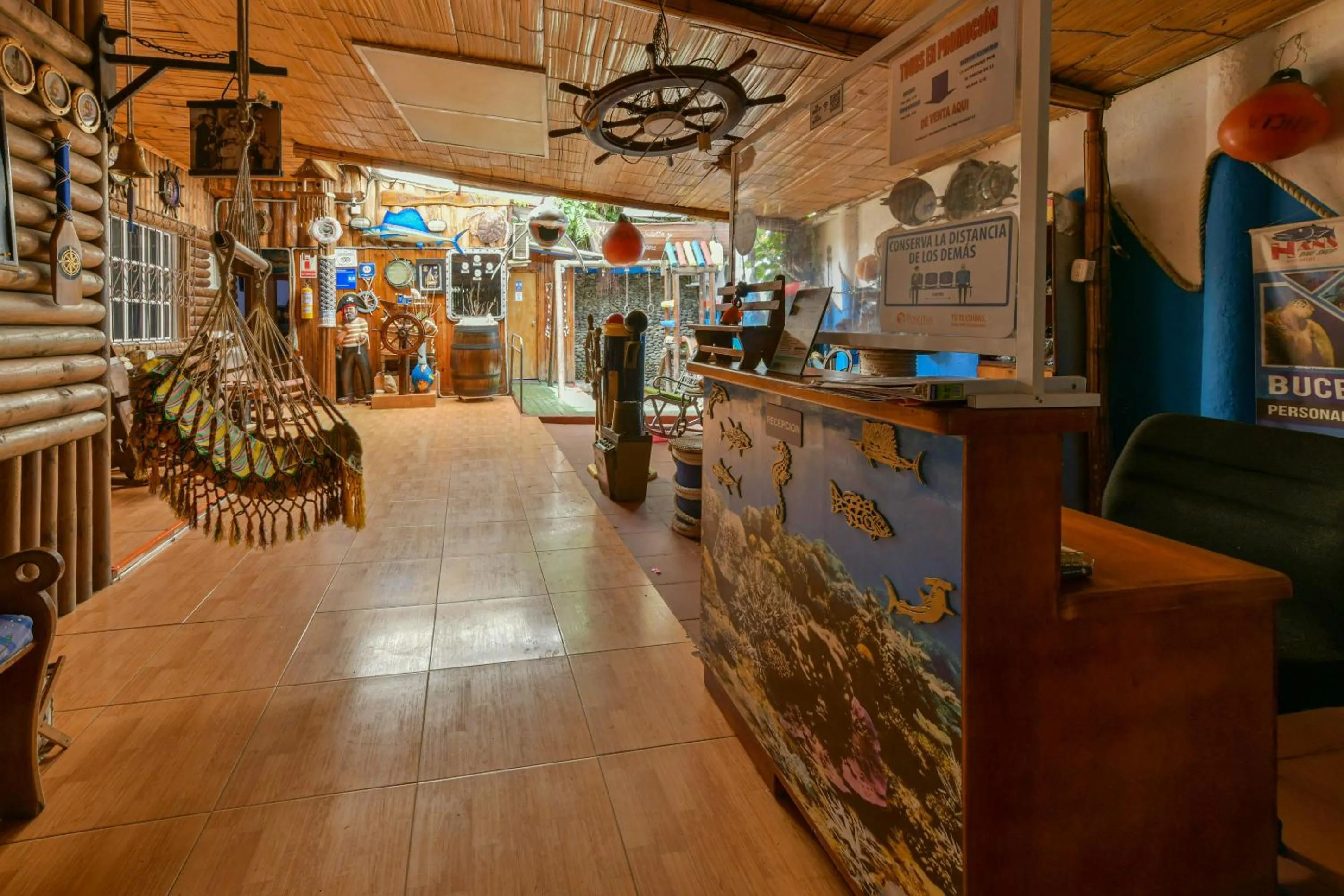 Lobby or reception in Posada Amaripucci