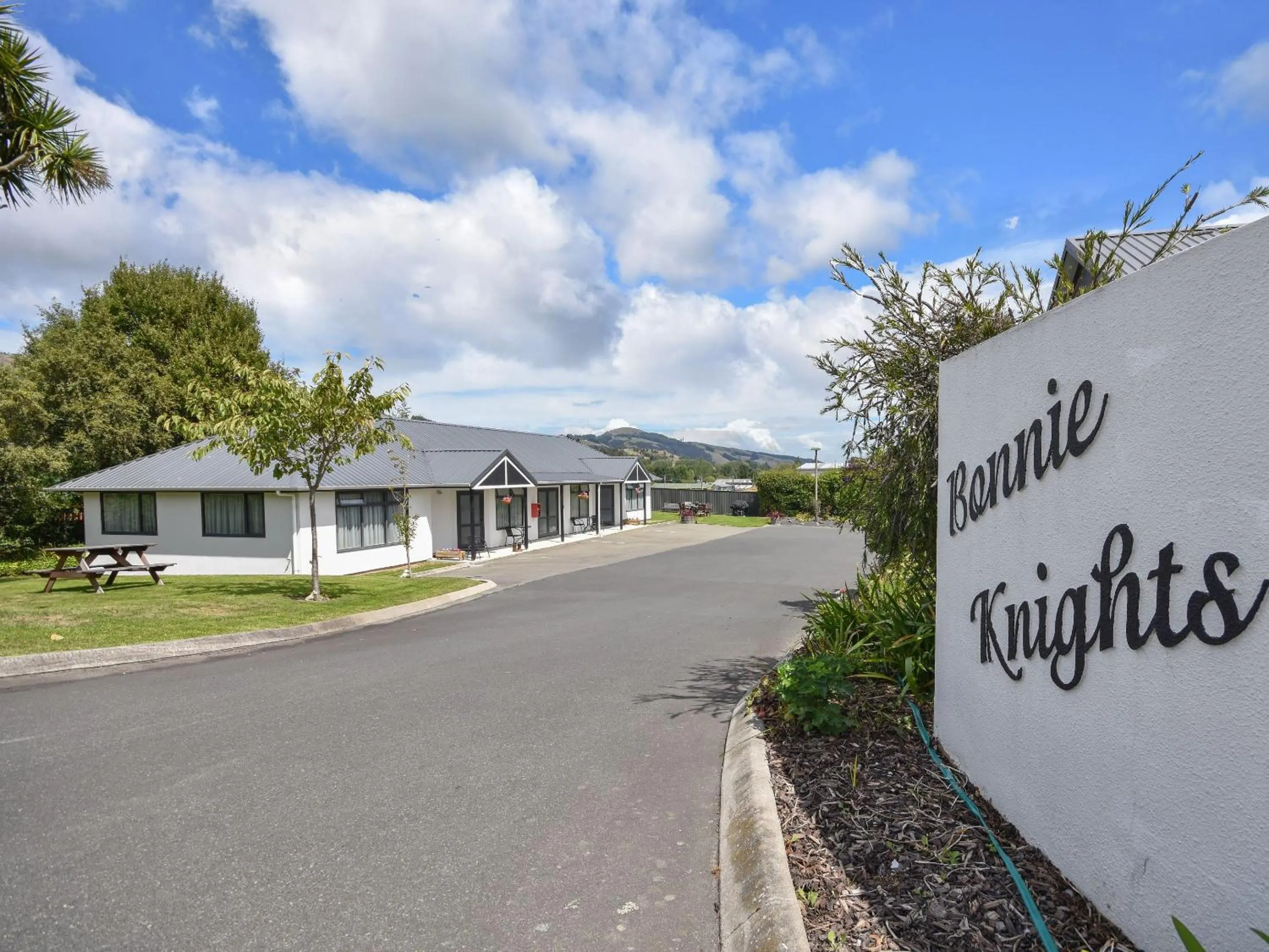 Facade/entrance in Bonnie Knights Motel Mosgiel