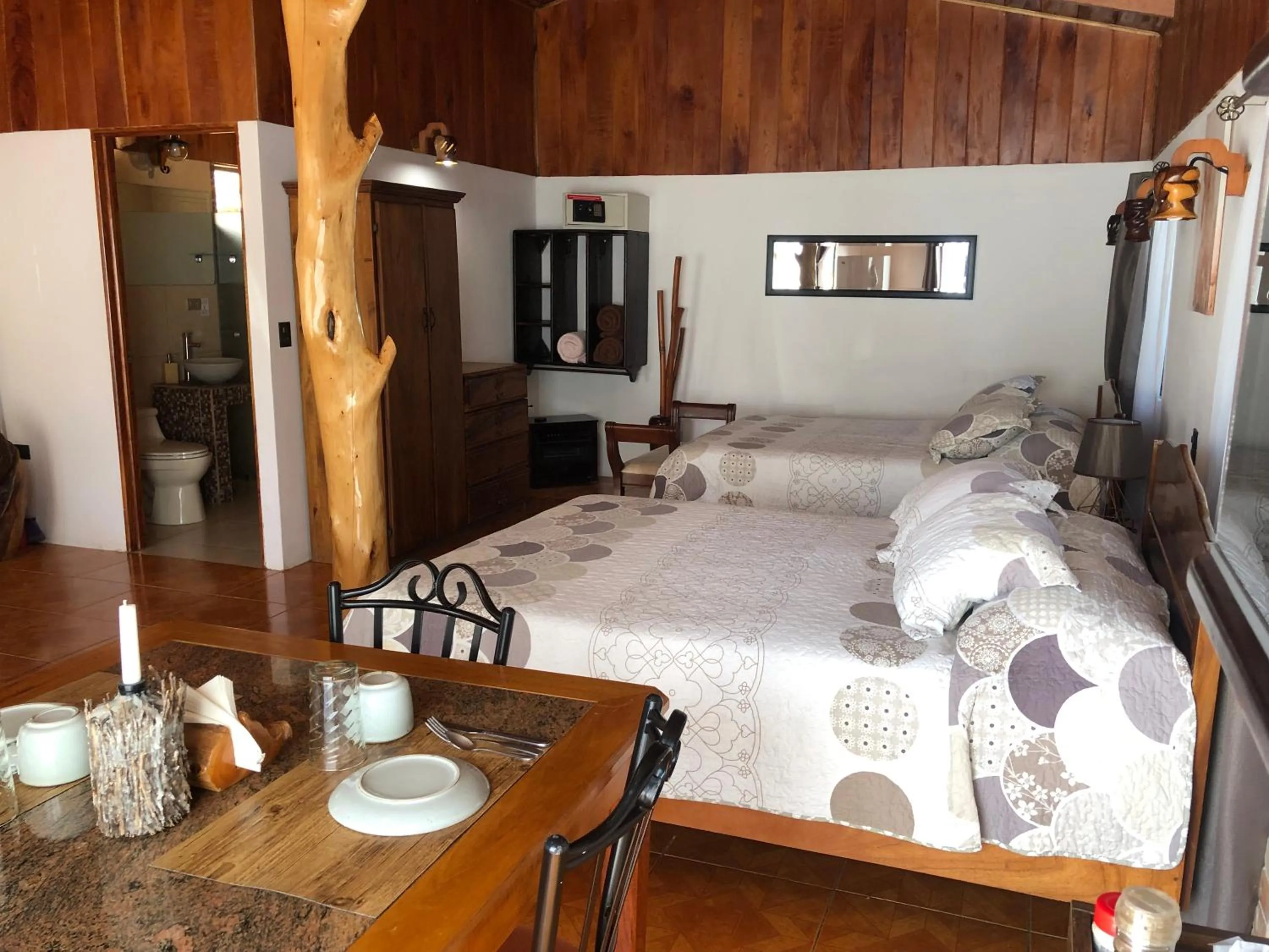 Bedroom, Bed in Casa Haydee Monteverde
