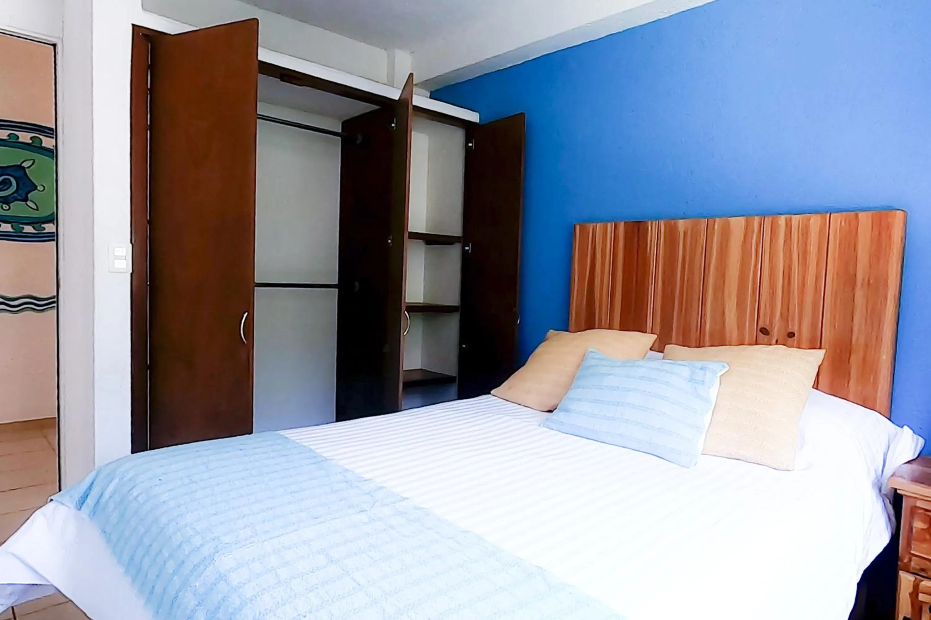 Bed in La Pirámide del Tepozteco