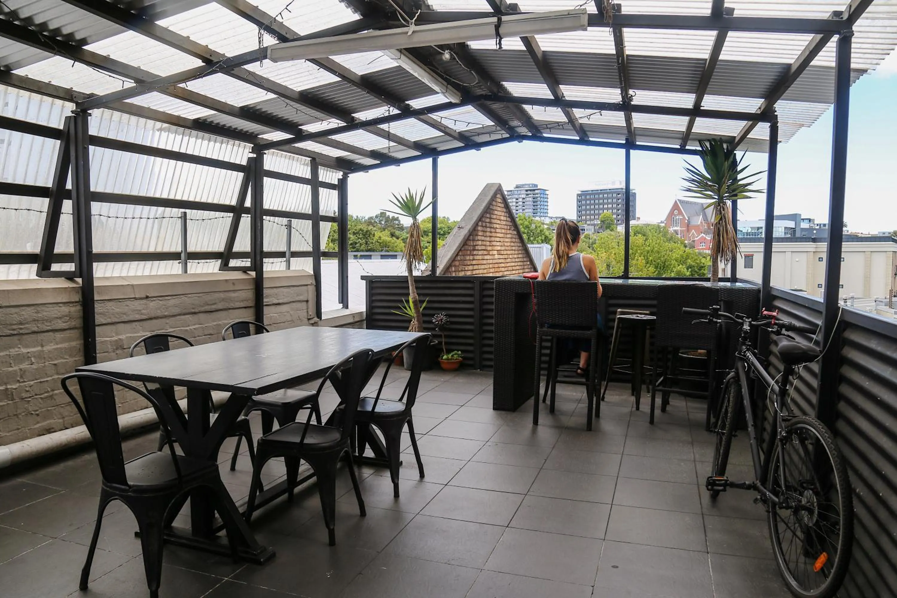 View (from property/room) in K Road City Travellers