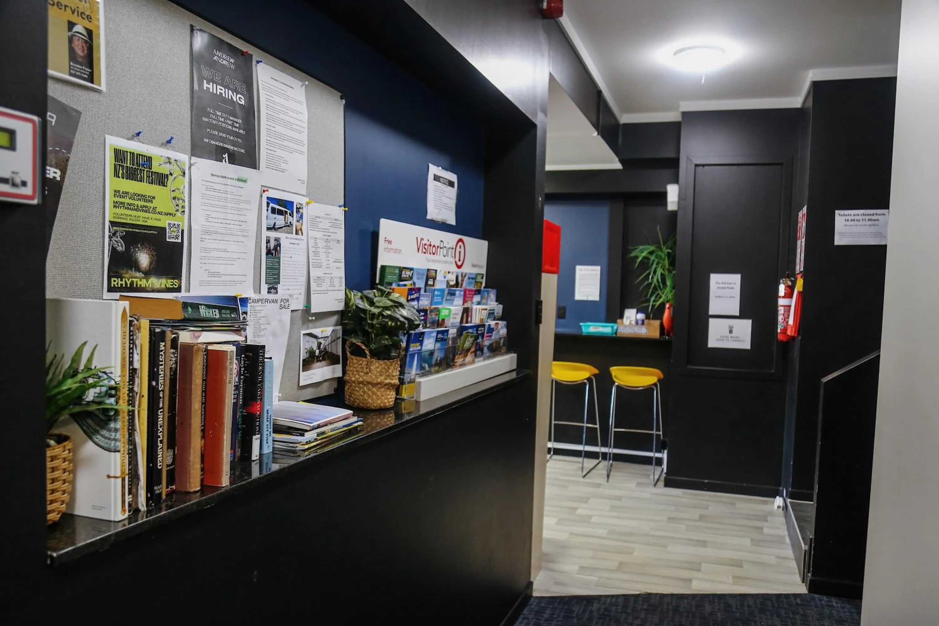 Lobby or reception in K Road City Travellers