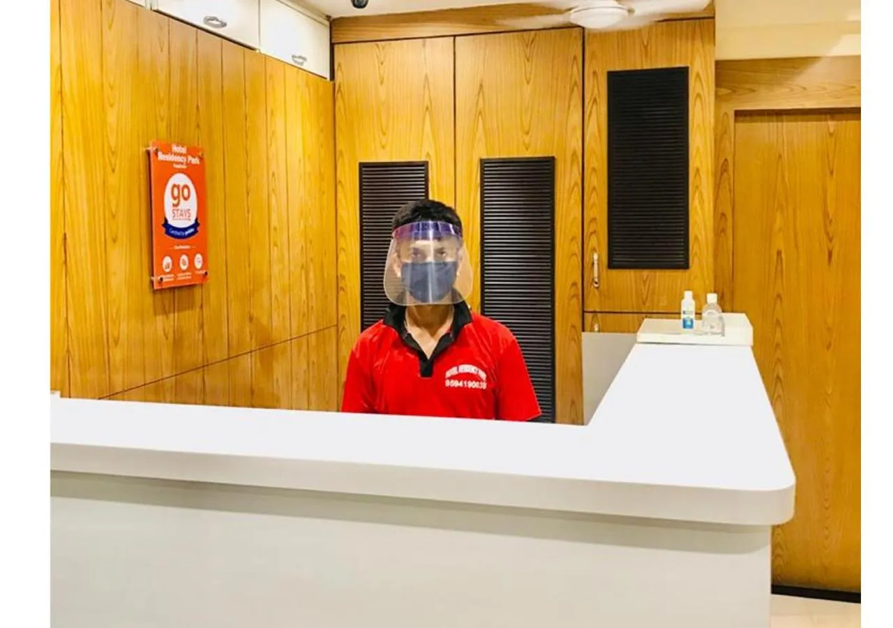 Lobby or reception in Hotel Residency Park Near Masjid Rly Station South Mumbai