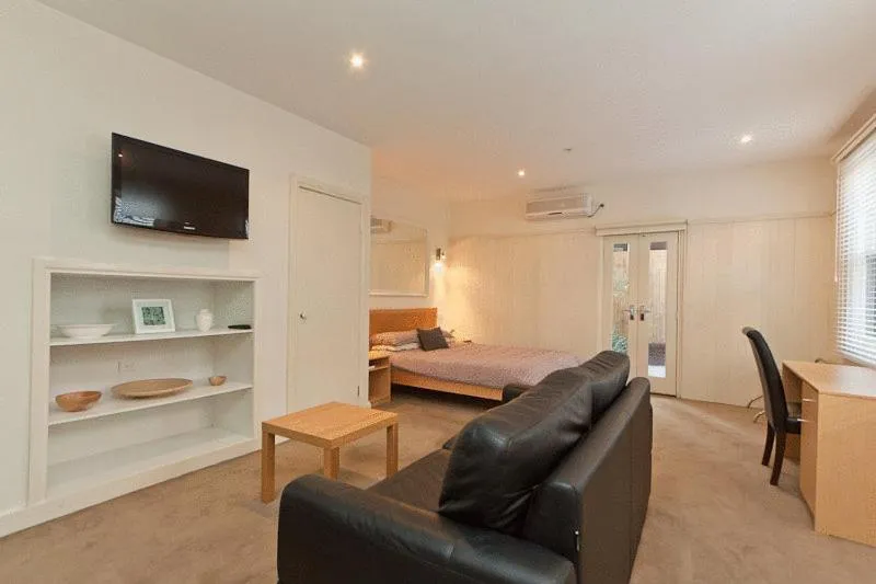 Living room, Bed in Sixty Two On Grey Serviced Apartments