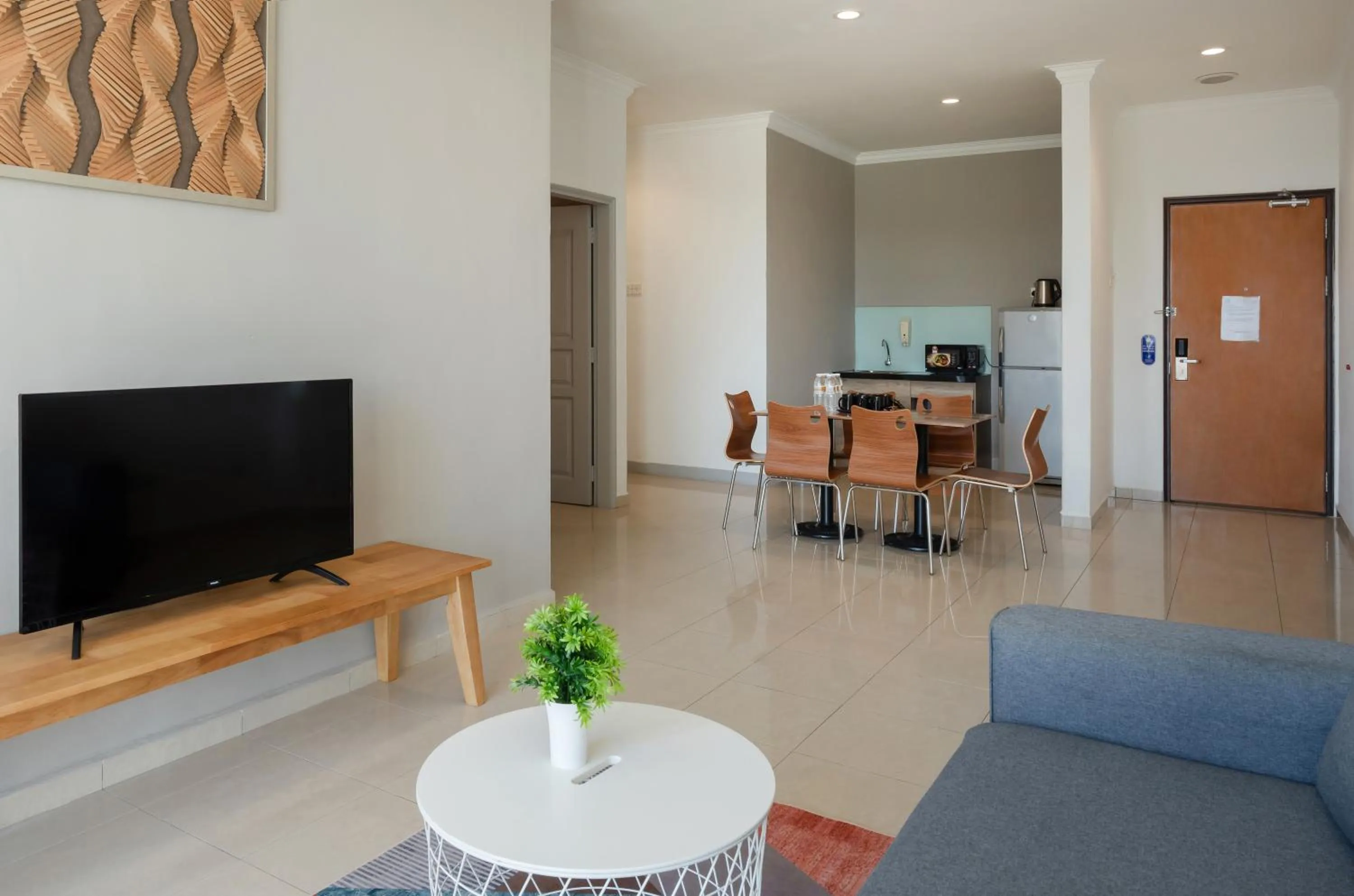 Living room in Golden View Serviced Apartments