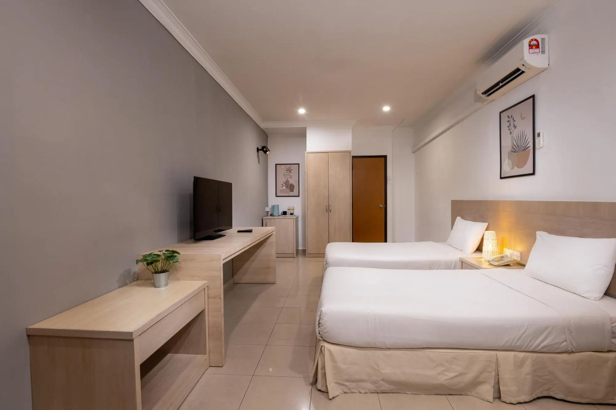 Bed in Golden View Serviced Apartments