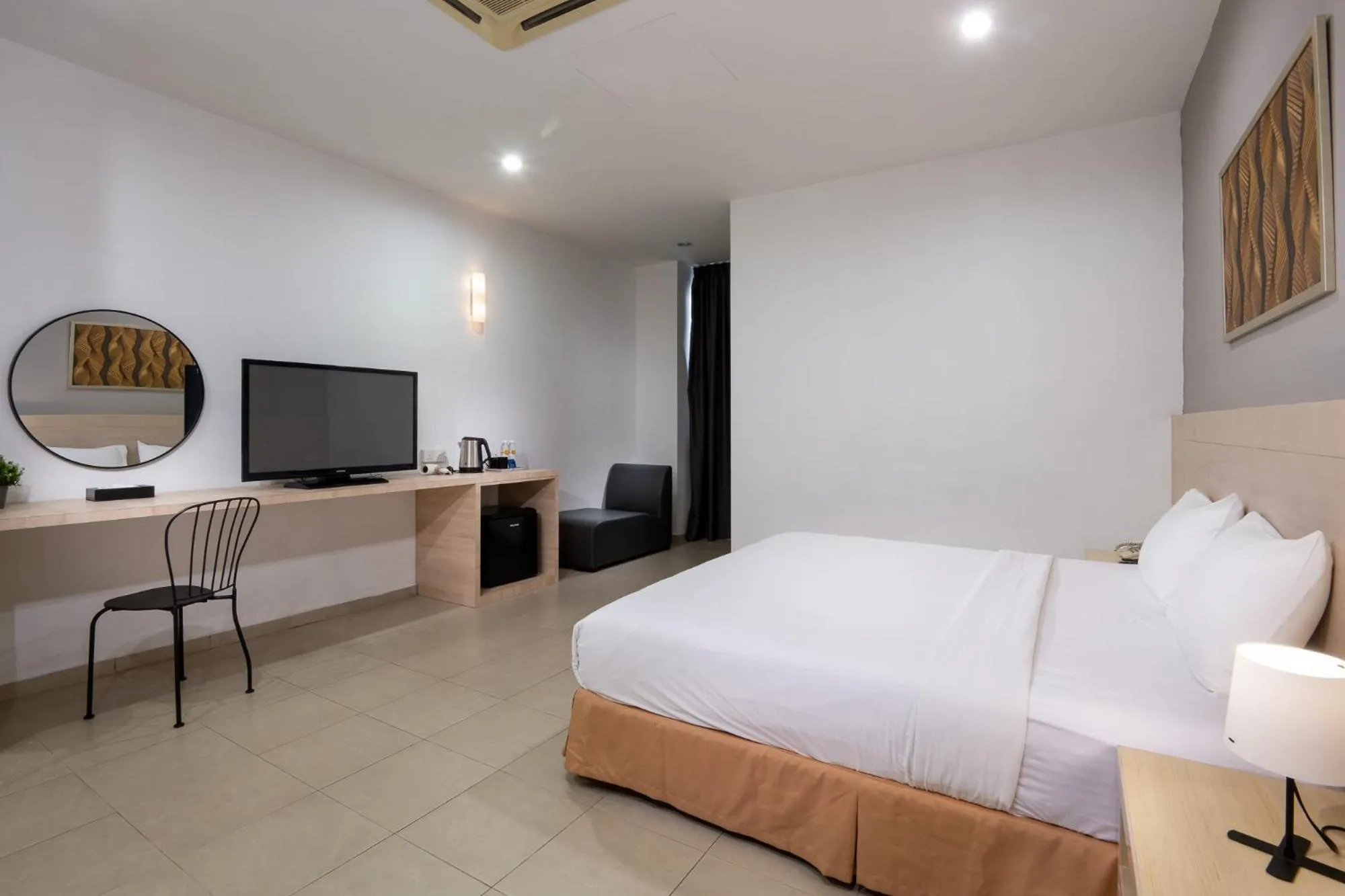 Bed in Golden View Serviced Apartments