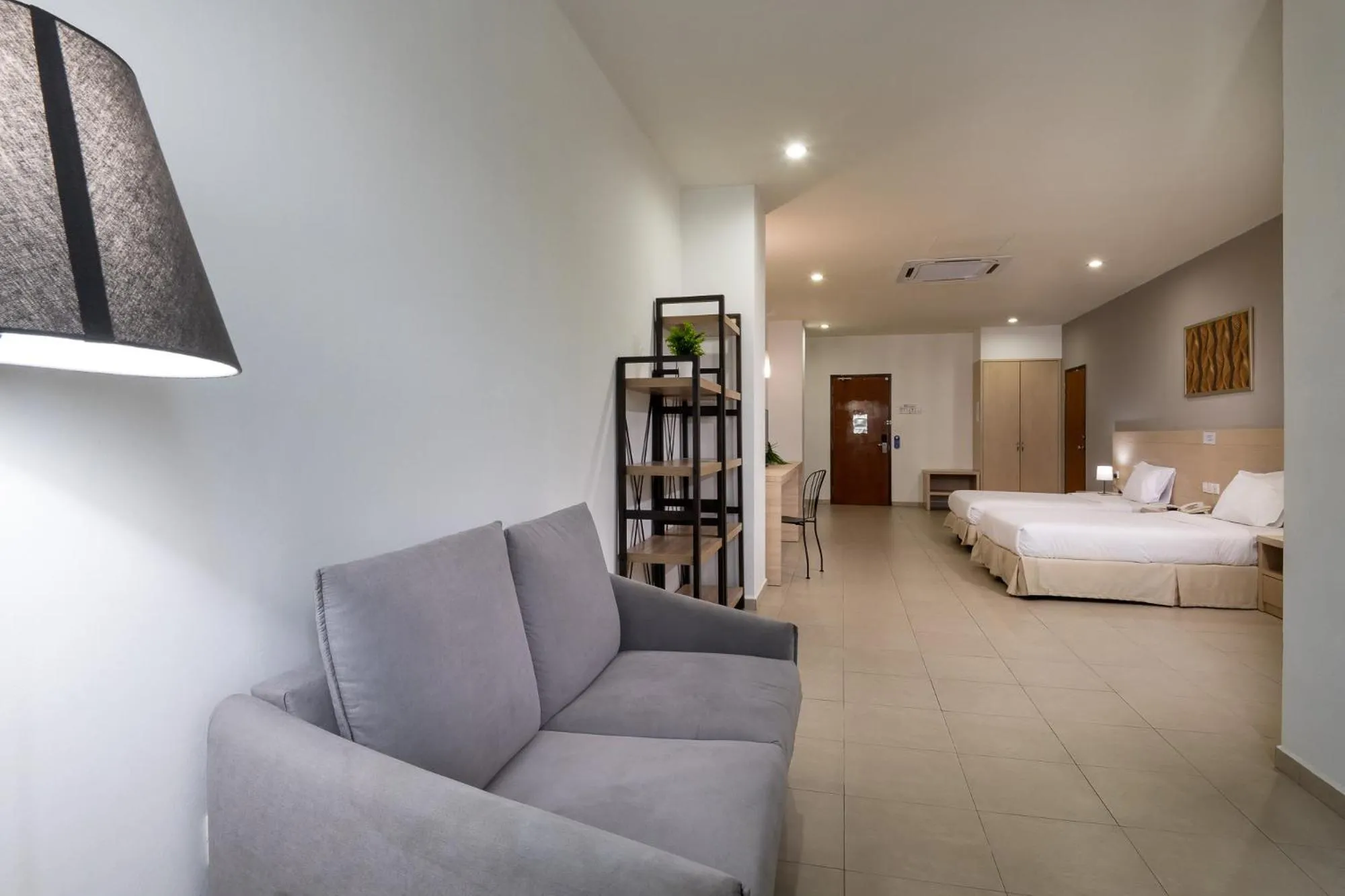 Bed in Golden View Serviced Apartments