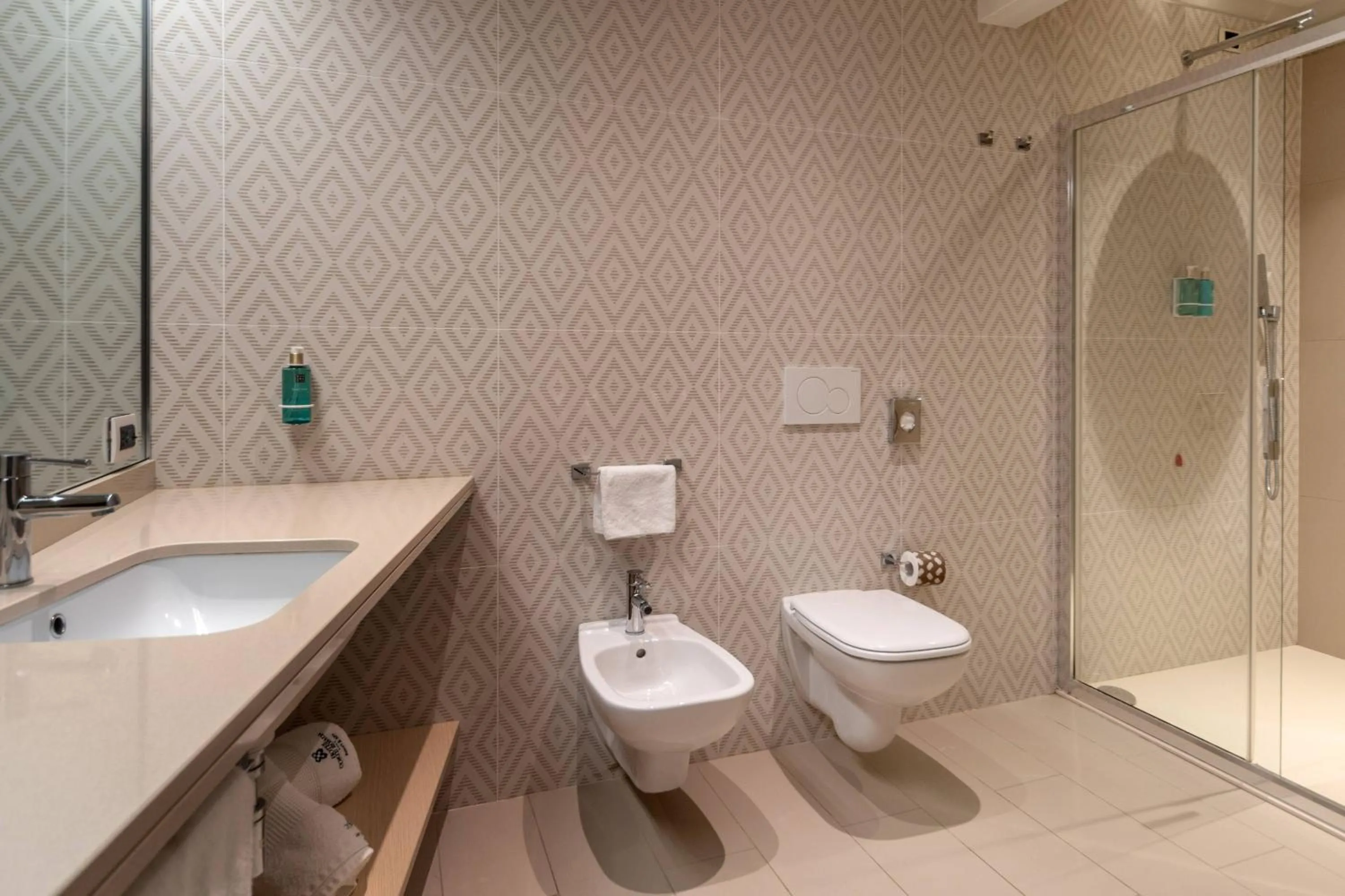 Bathroom in Hotel Corte Rosada Affiliated by Meliá