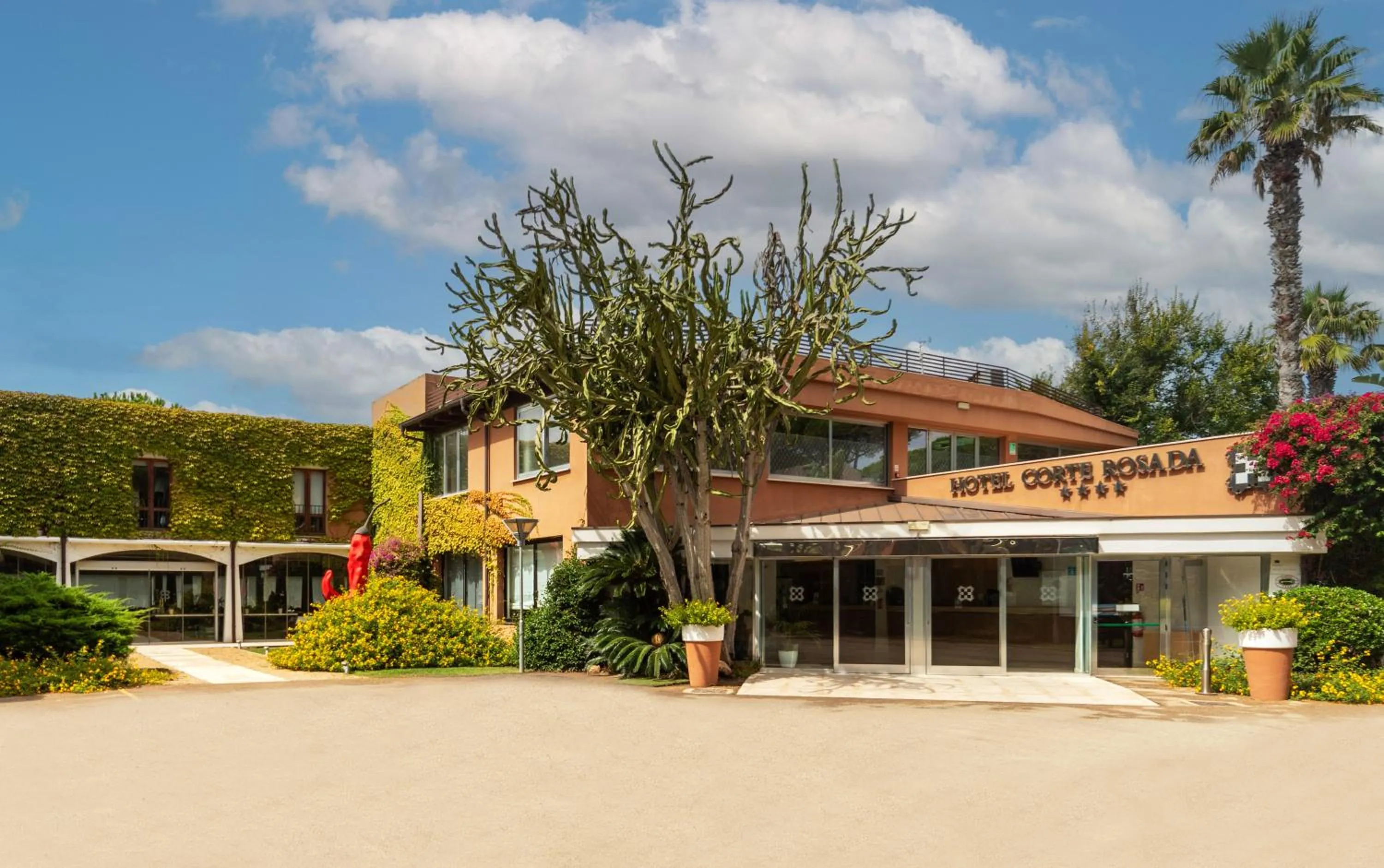 Property building in Hotel Corte Rosada Affiliated by Melia