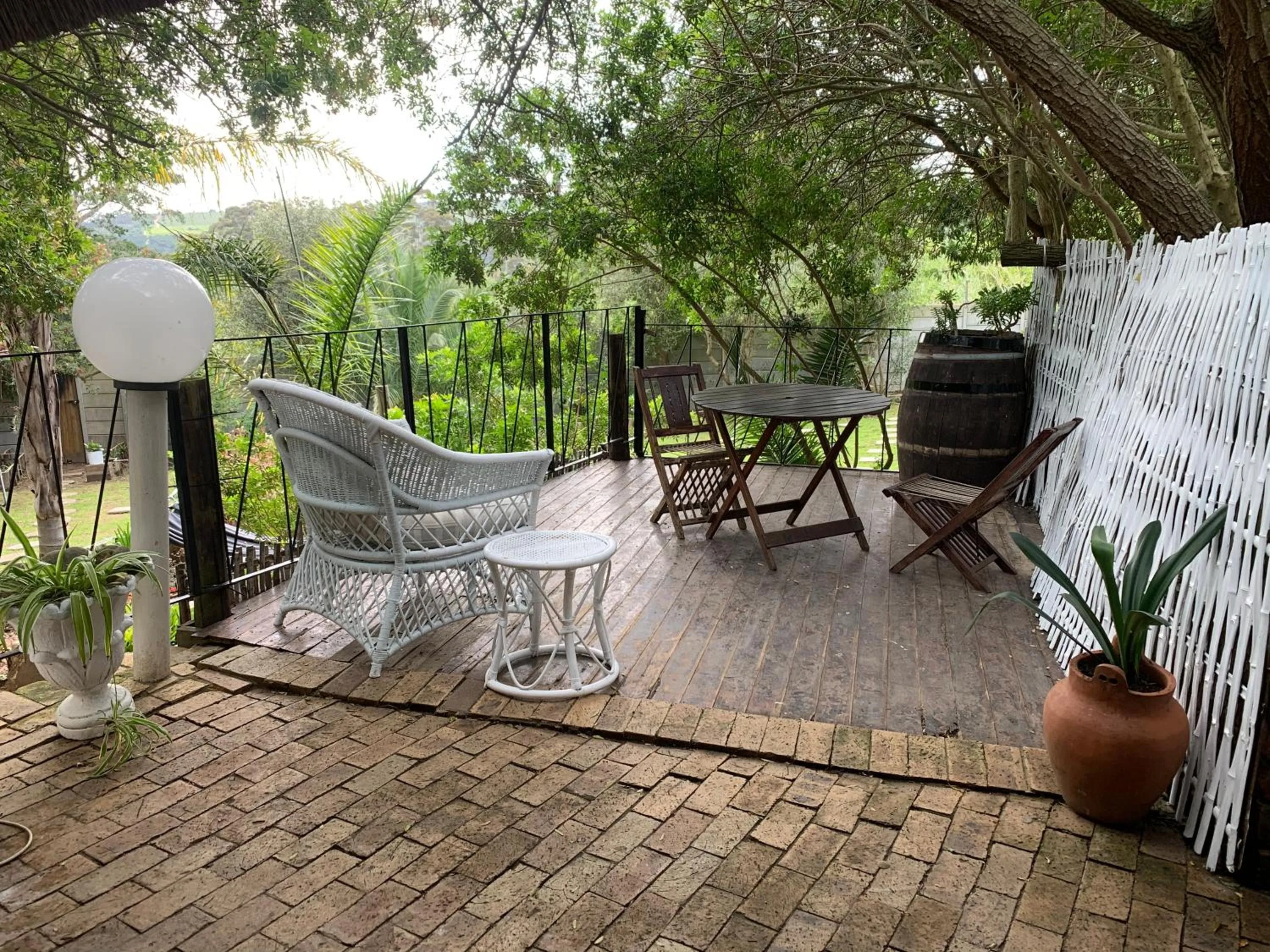 Balcony/Terrace in The Little Hideaway Guesthouse
