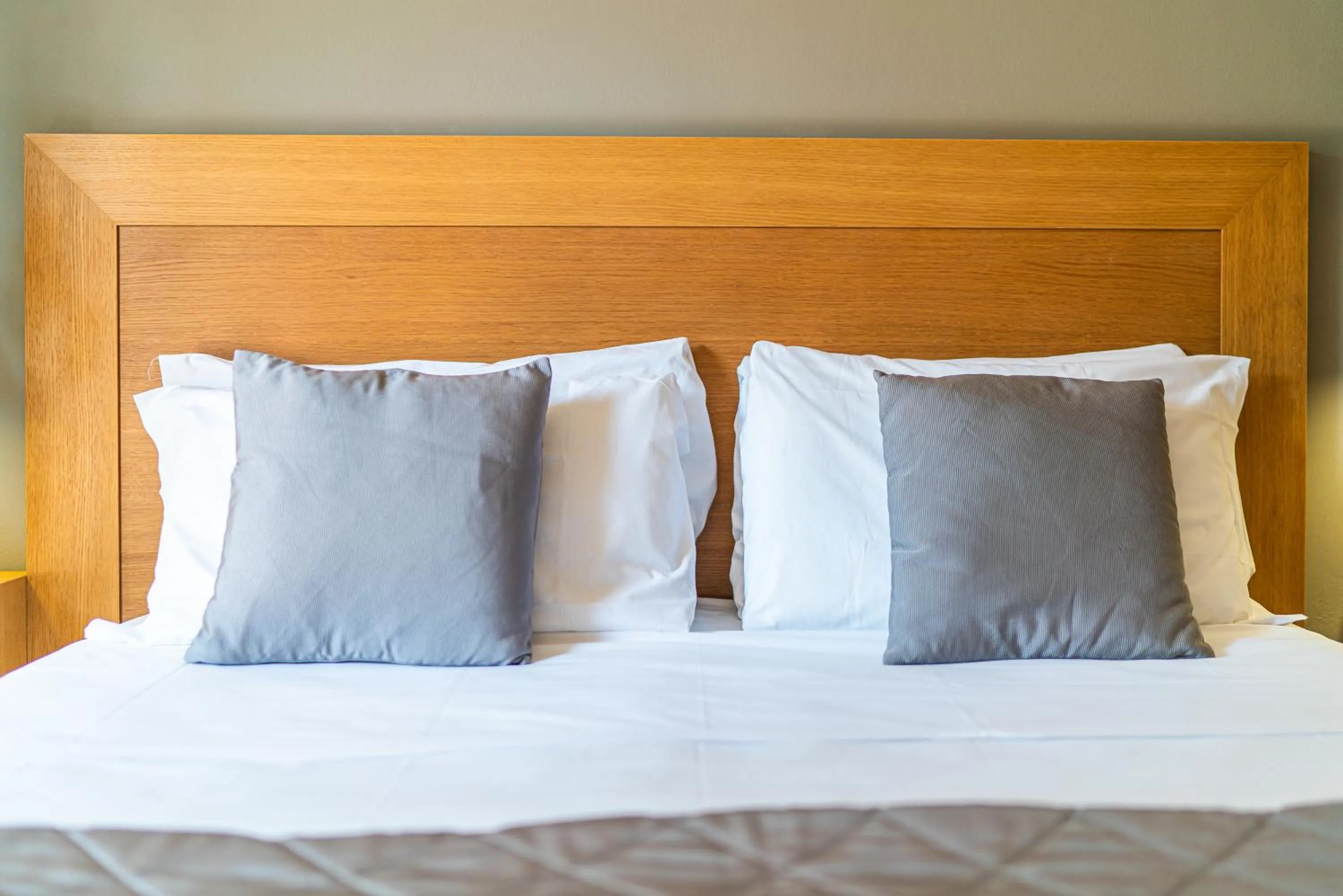 Bed in Hotel Martini