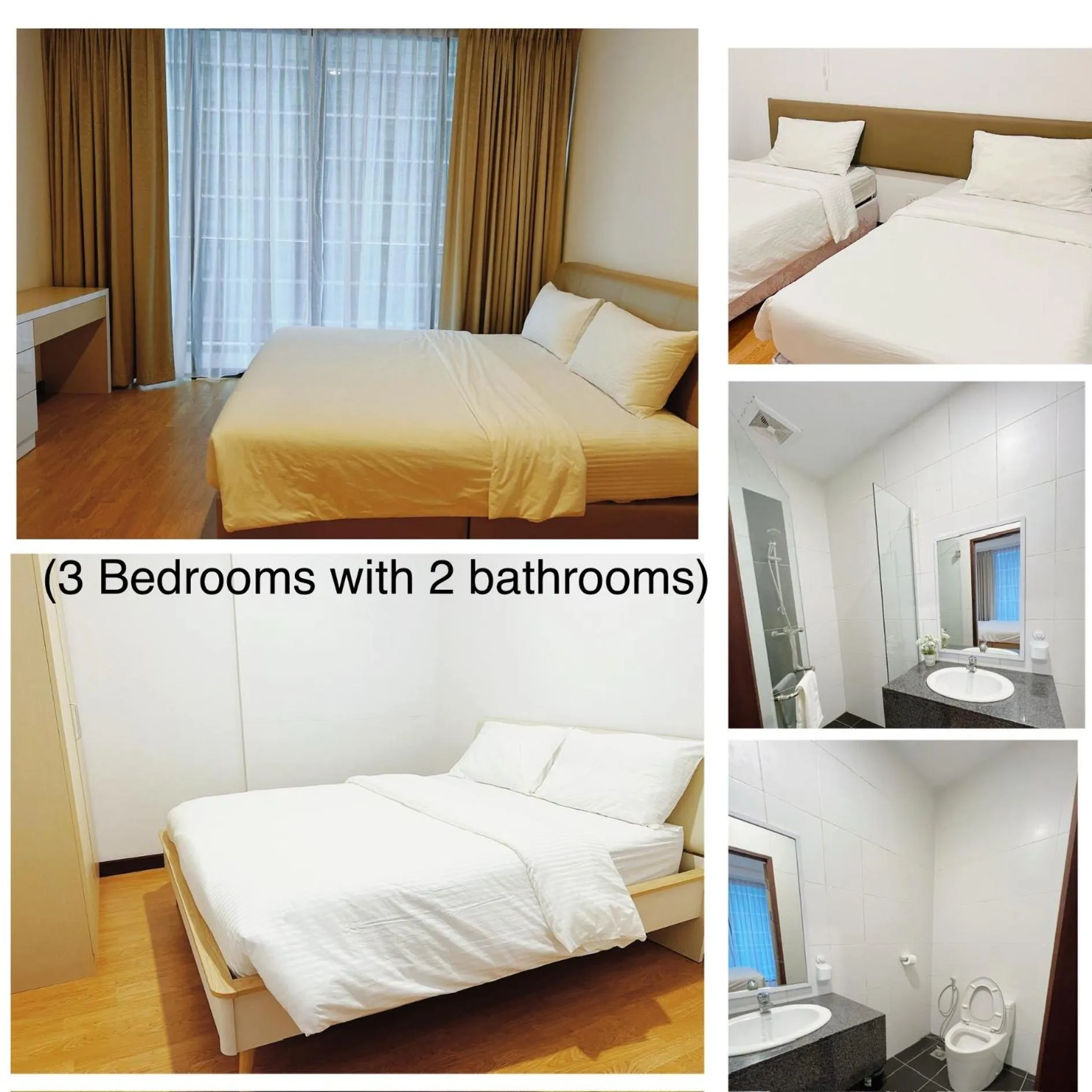 Photo of the whole room, Bed in Imperial Grand Suite Apartment Kuching