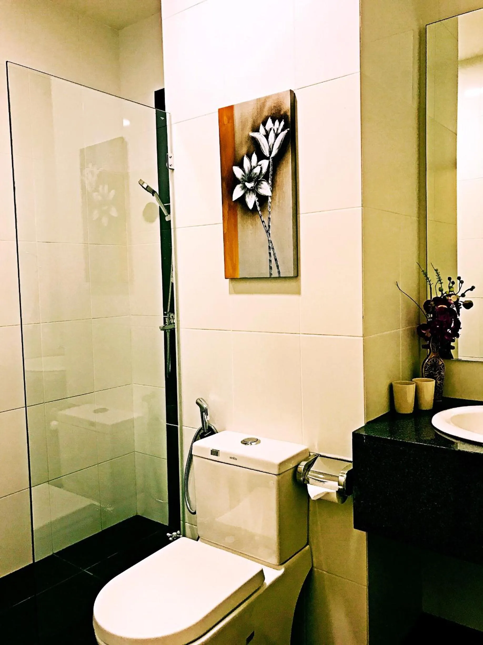 Shower in Imperial Grand Suite Apartment Kuching