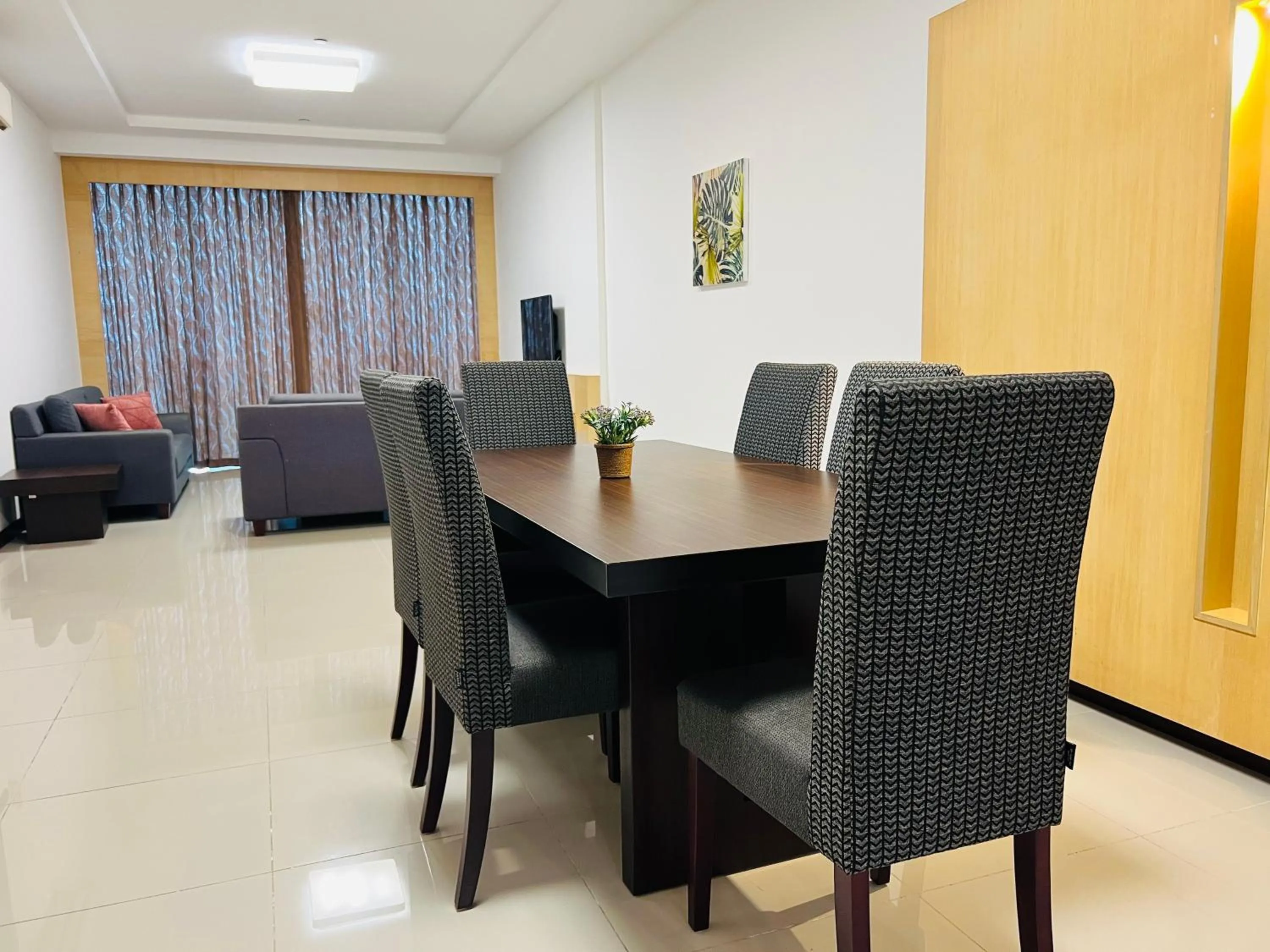 Seating area in Imperial Grand Suite Apartment Kuching