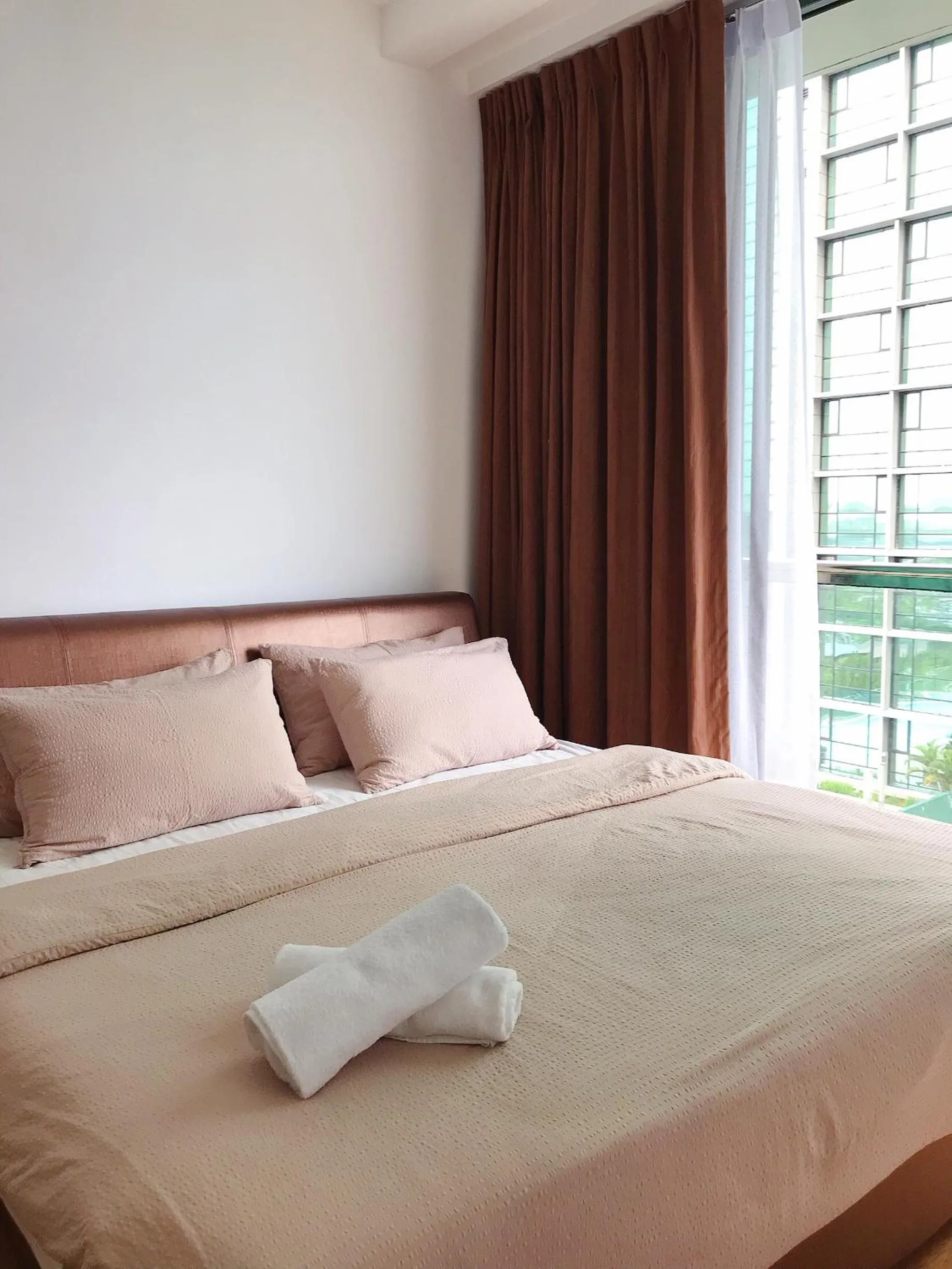 Bed in Imperial Grand Suite Apartment Kuching