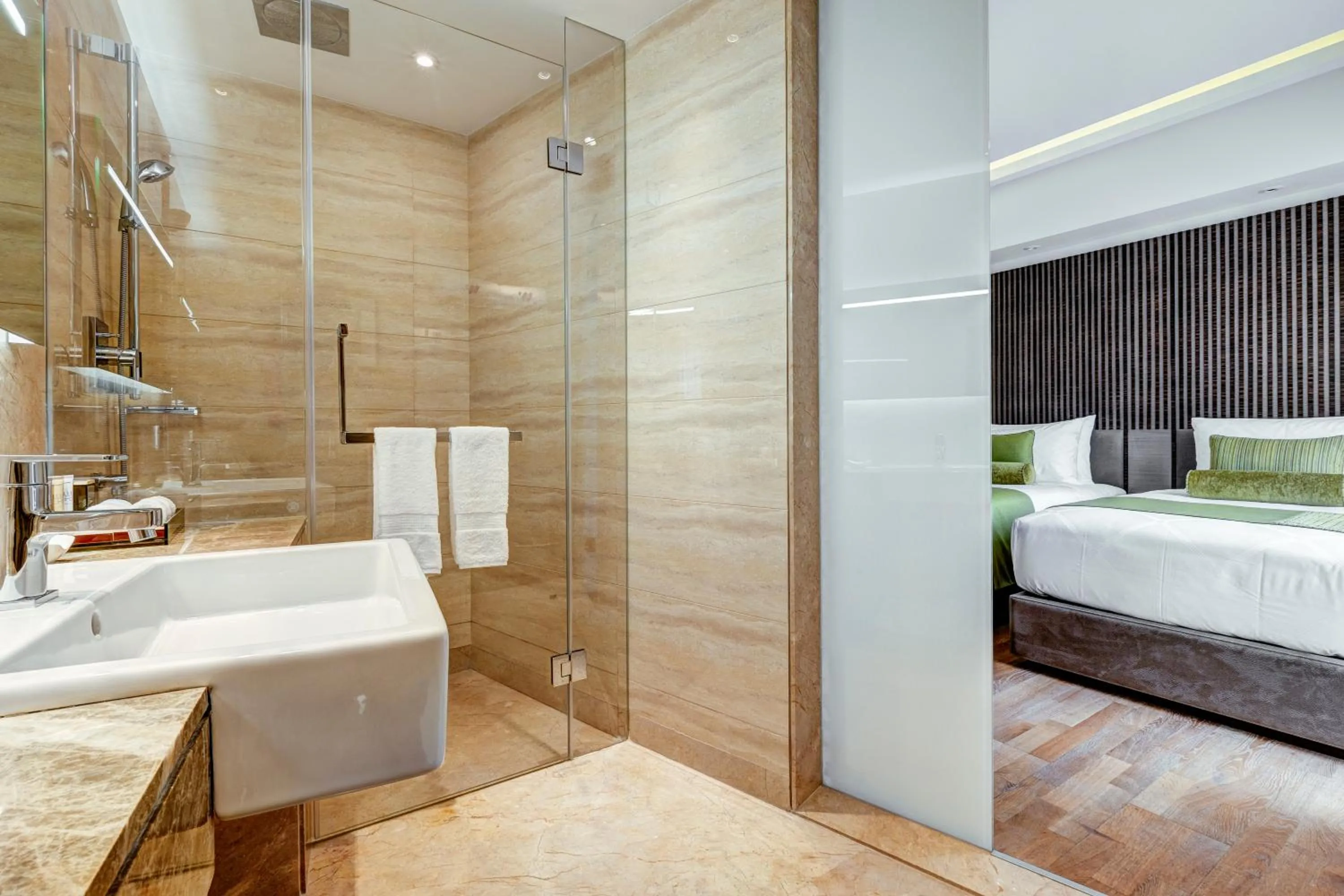 Bathroom, Bed in THE WAY Dhaka