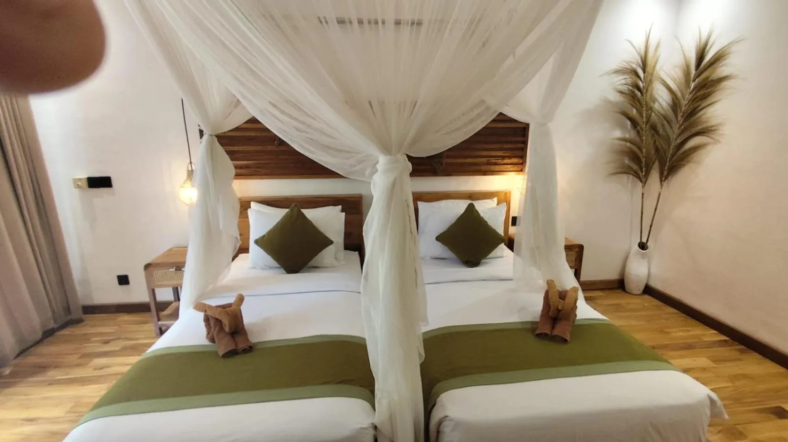 Bedroom, Bed in Jungle Haven Resort Central Ubud