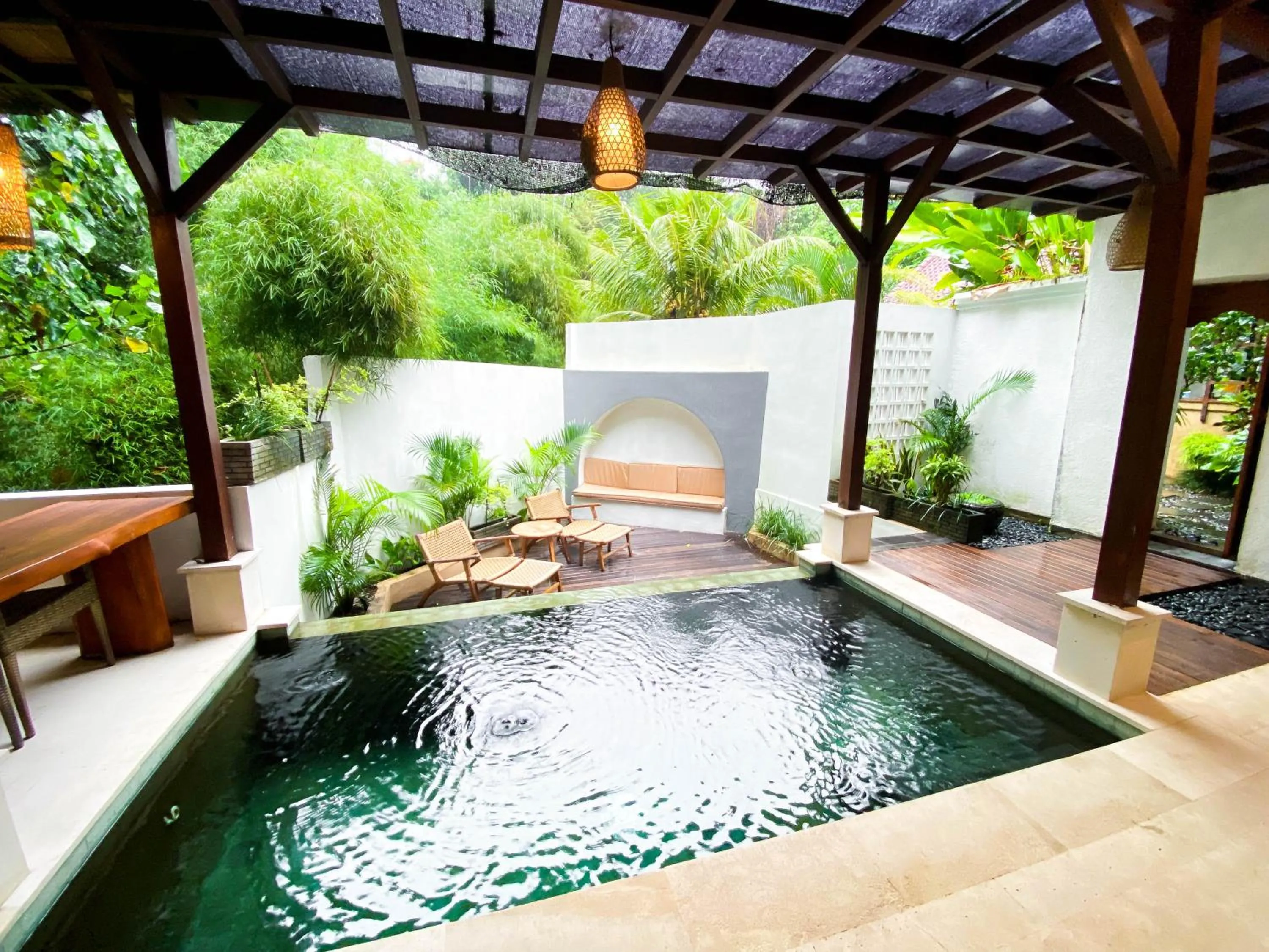 Swimming pool in Jungle Haven Resort Central Ubud