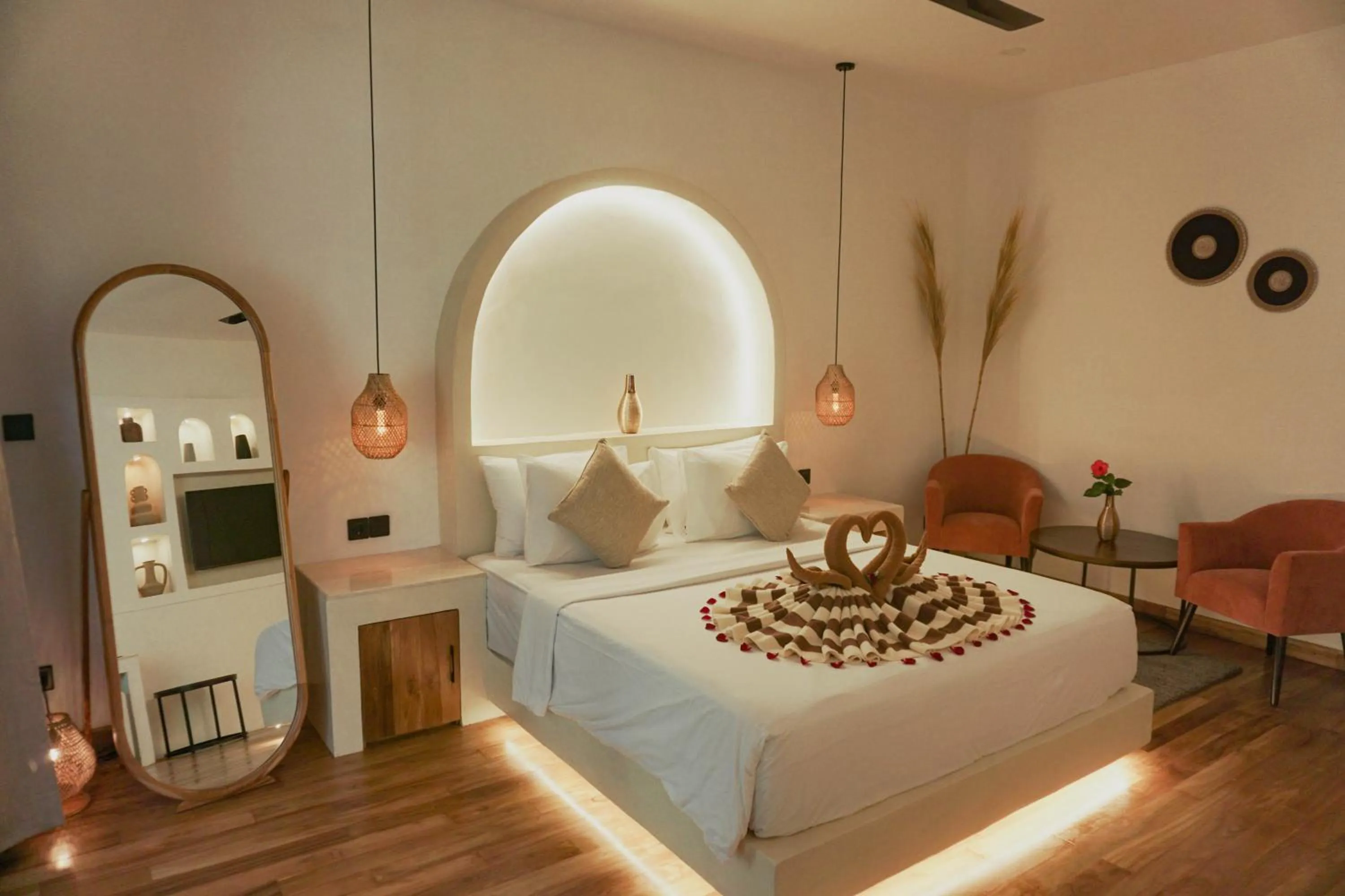 Bedroom, Bed in Jungle Haven Resort Central Ubud