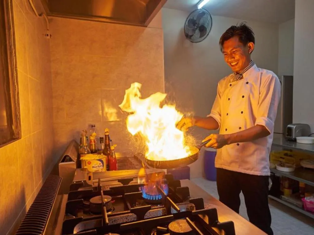 Food in Jungle Haven Resort Central Ubud