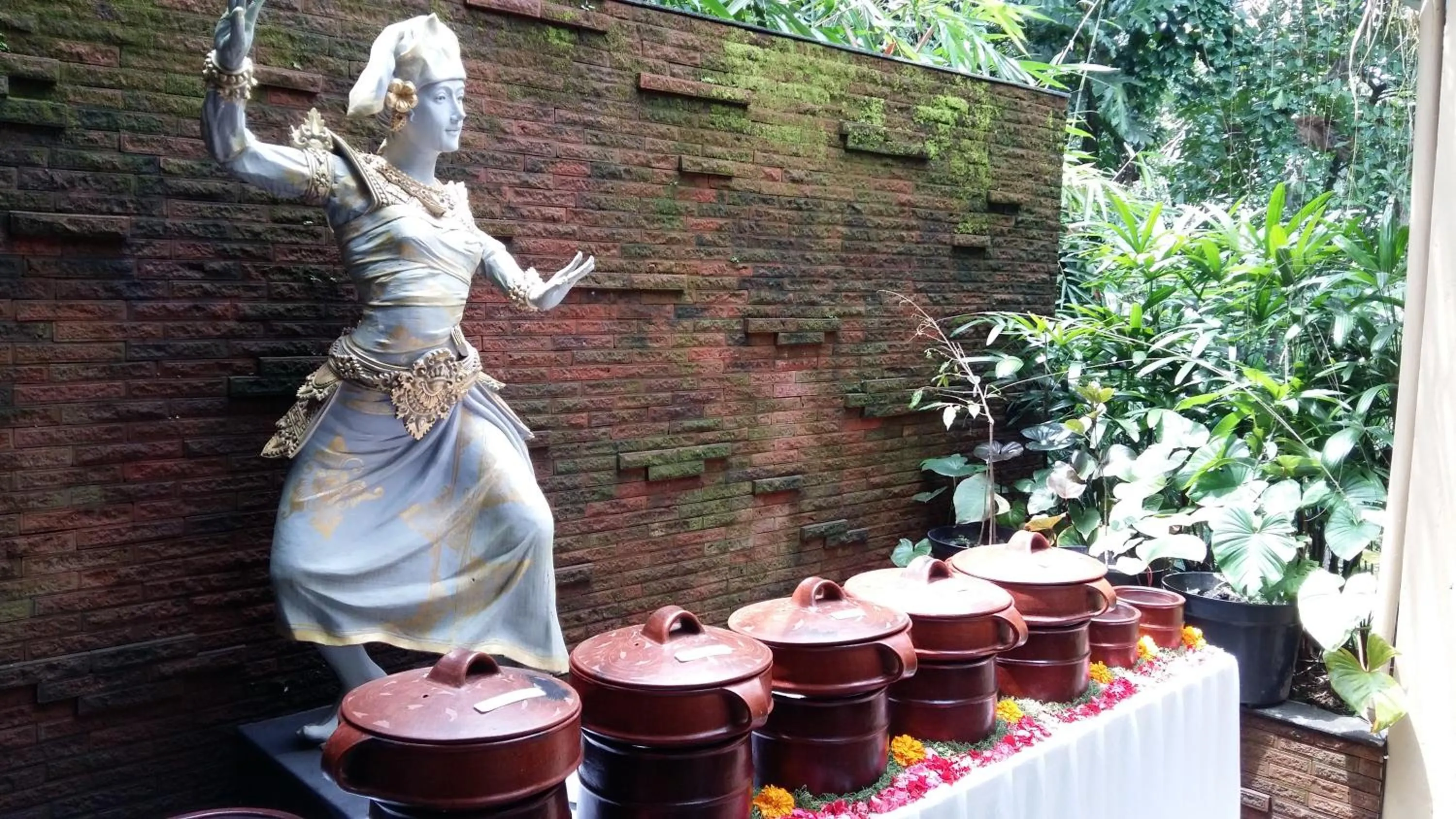 Living room in Jungle Haven Resort Central Ubud