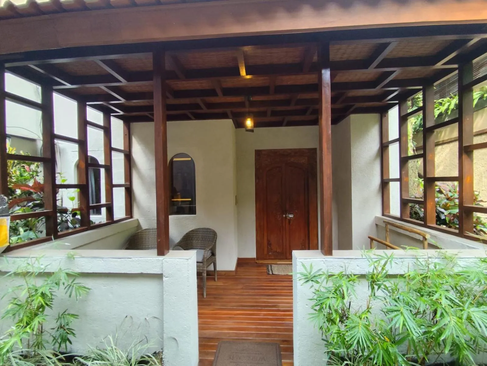 Garden in Jungle Haven Resort Central Ubud