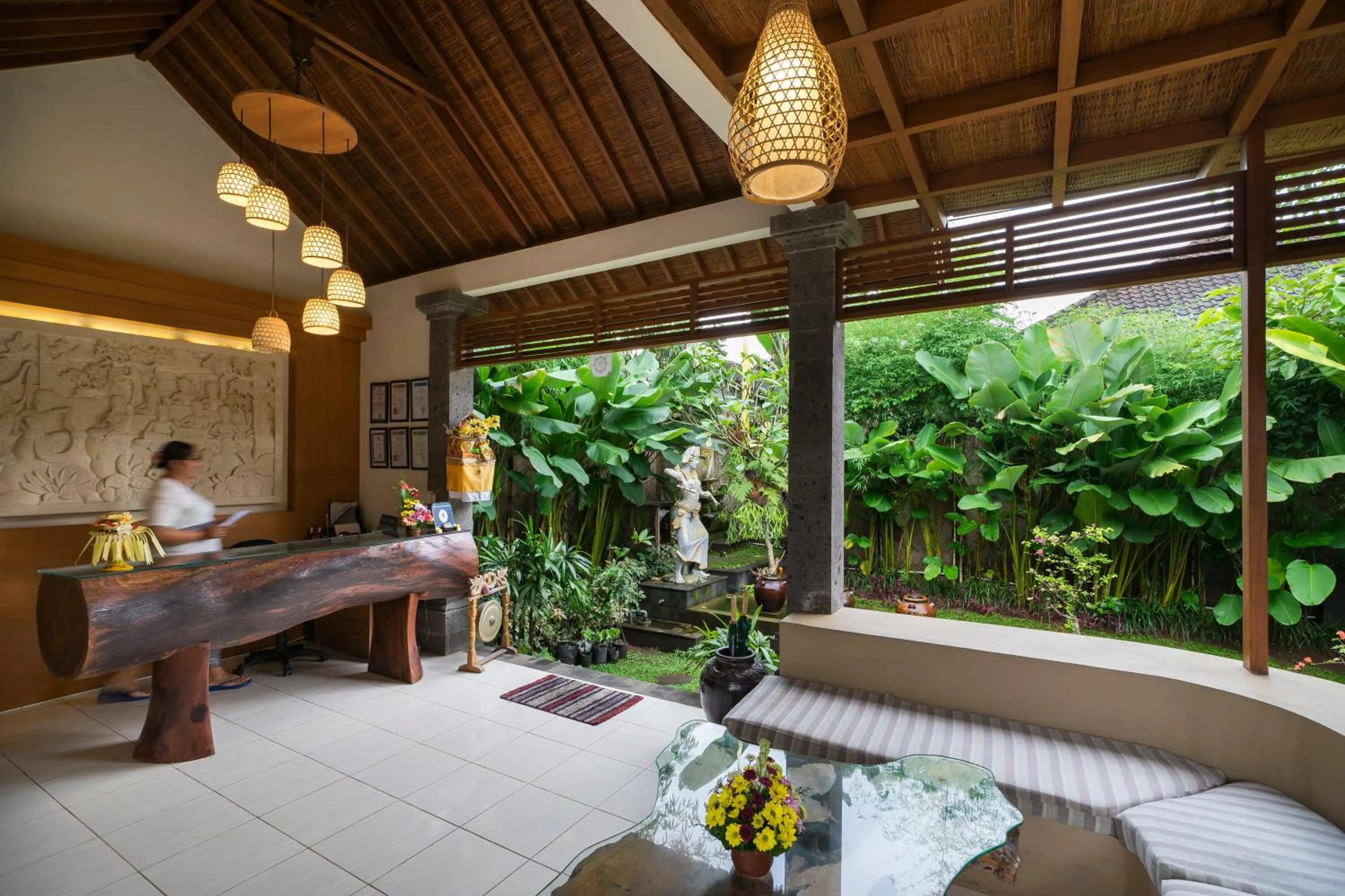 Lobby or reception in Jungle Haven Resort Central Ubud