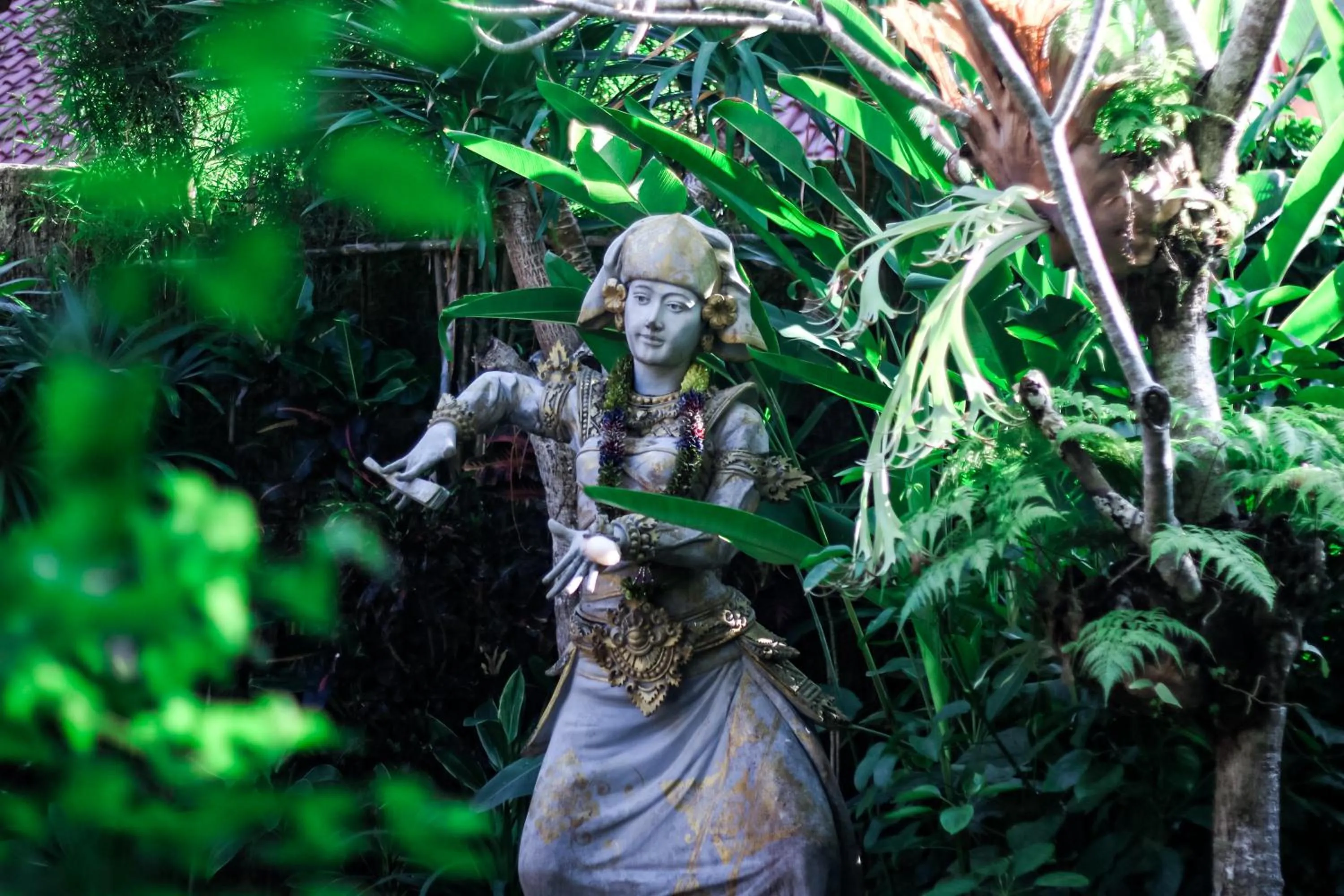 Garden in Jungle Haven Resort Central Ubud