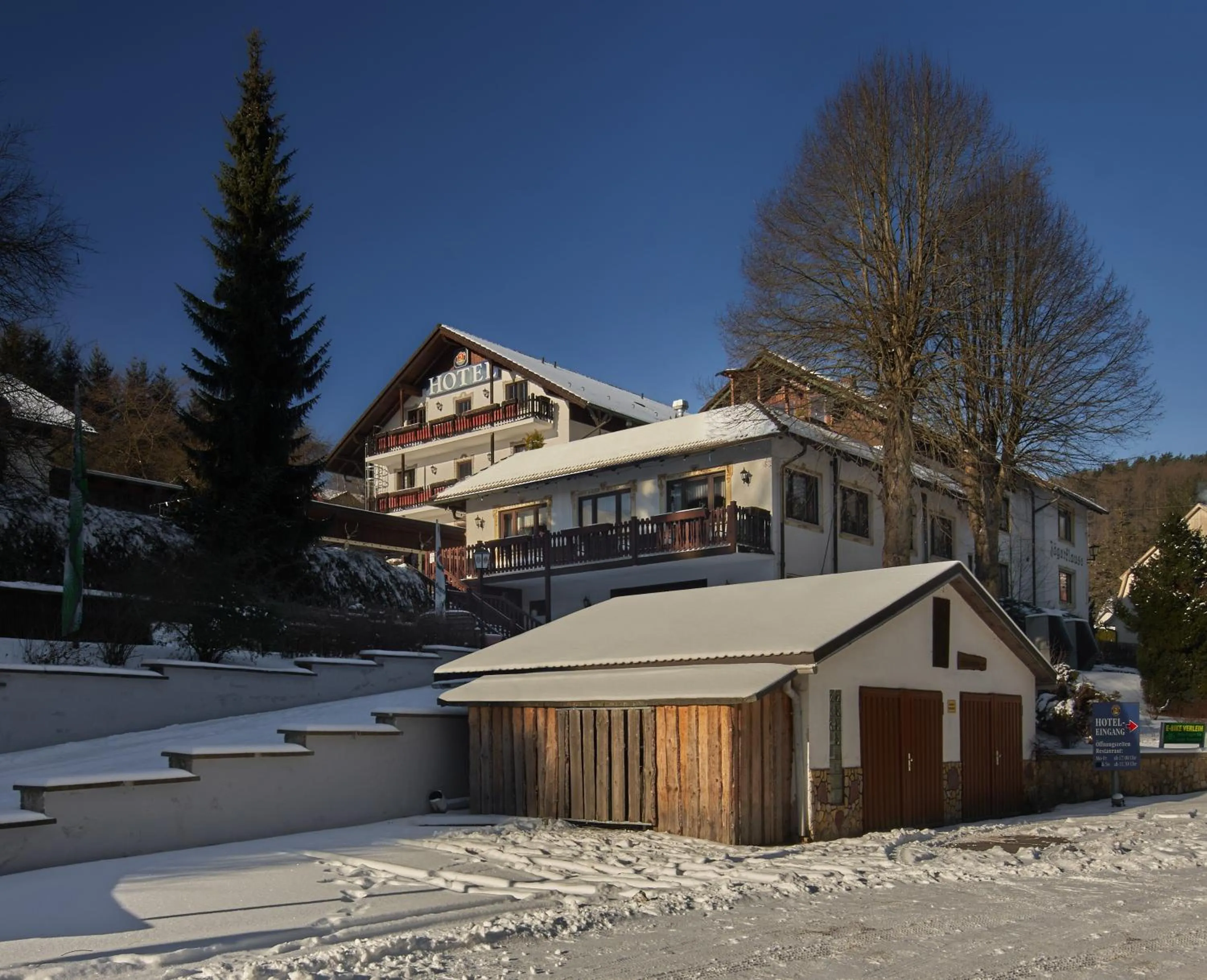 Property building in Hotel Jägerklause