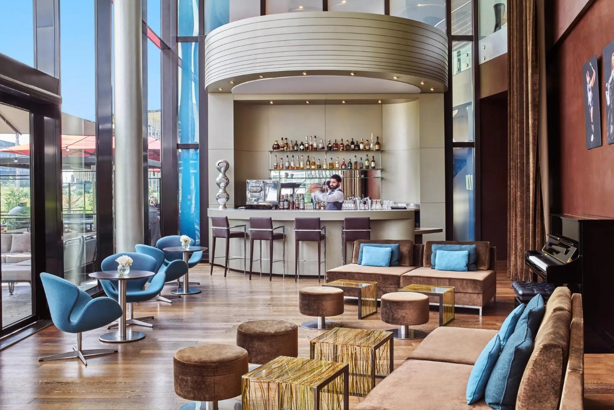 Lounge or bar in Hôtel Barrière Lille