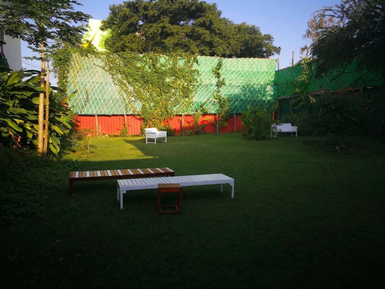 Garden in Barefeet Naturist Resort