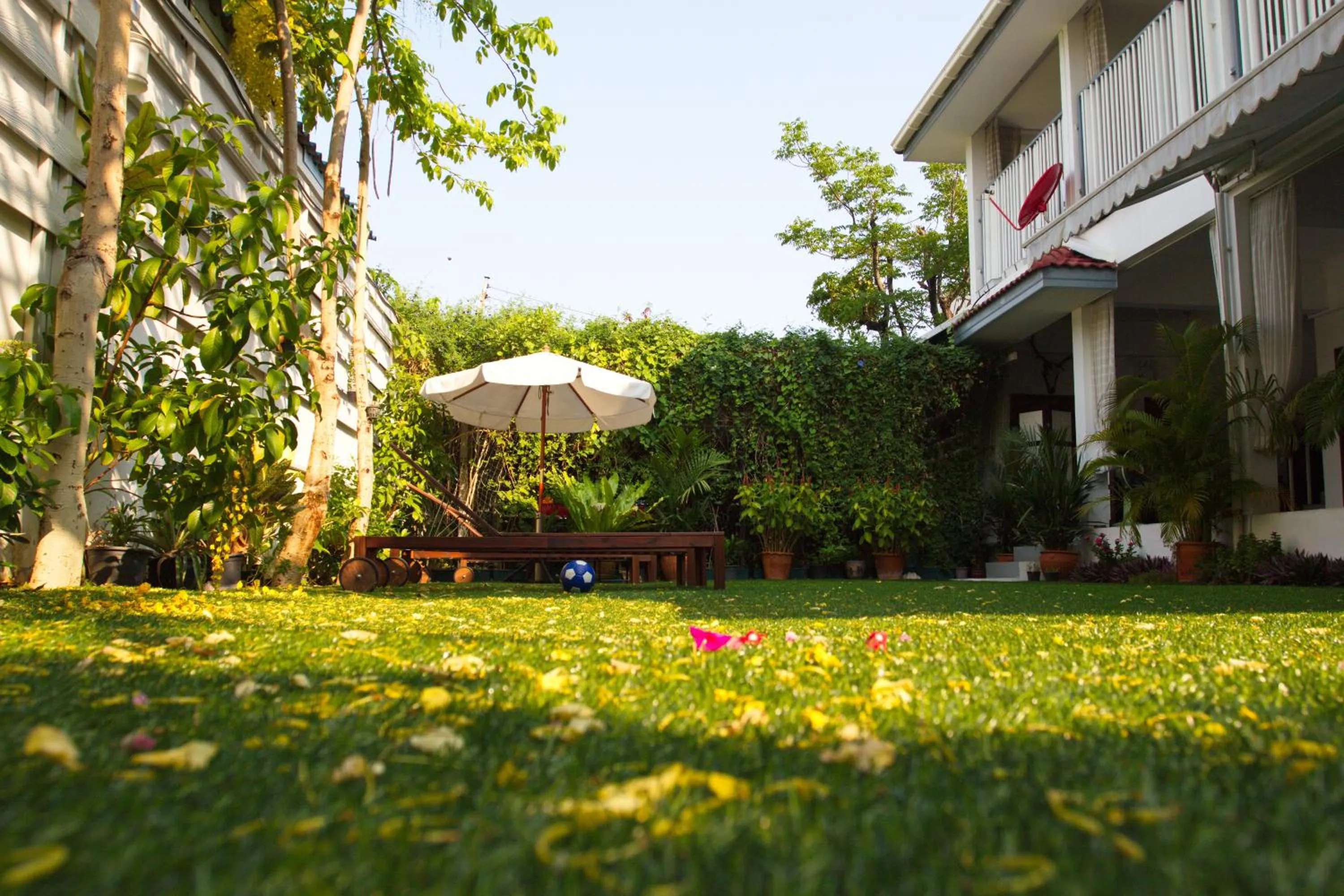 Garden in Barefeet Naturist Resort