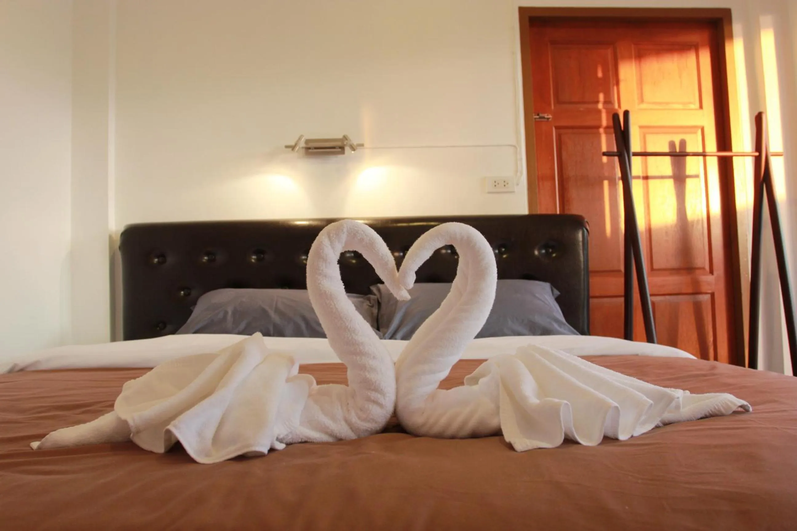 Bed in Barefeet Naturist Resort