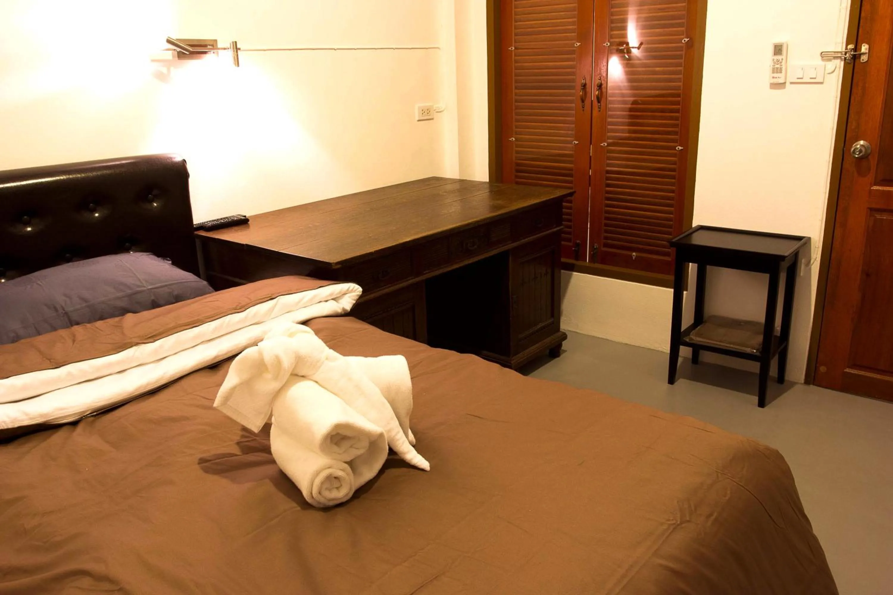 Bed in Barefeet Naturist Resort