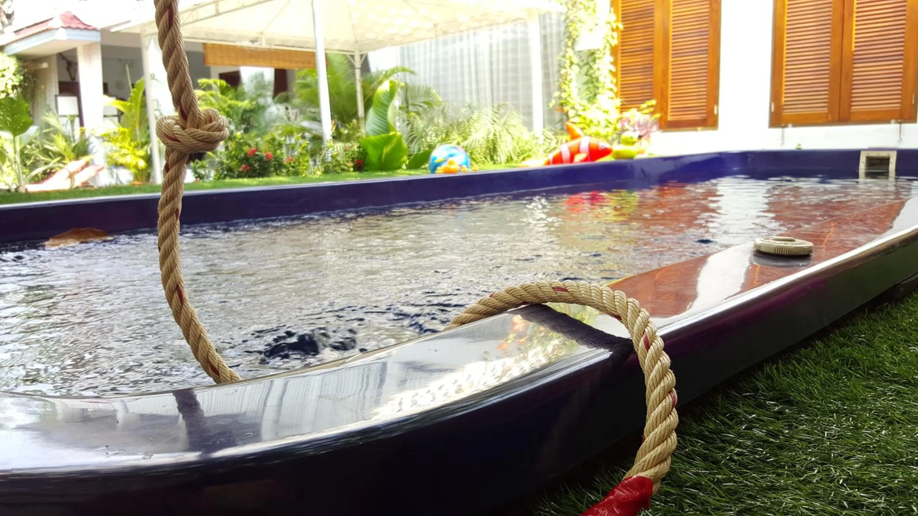 Property building in Barefeet Naturist Resort