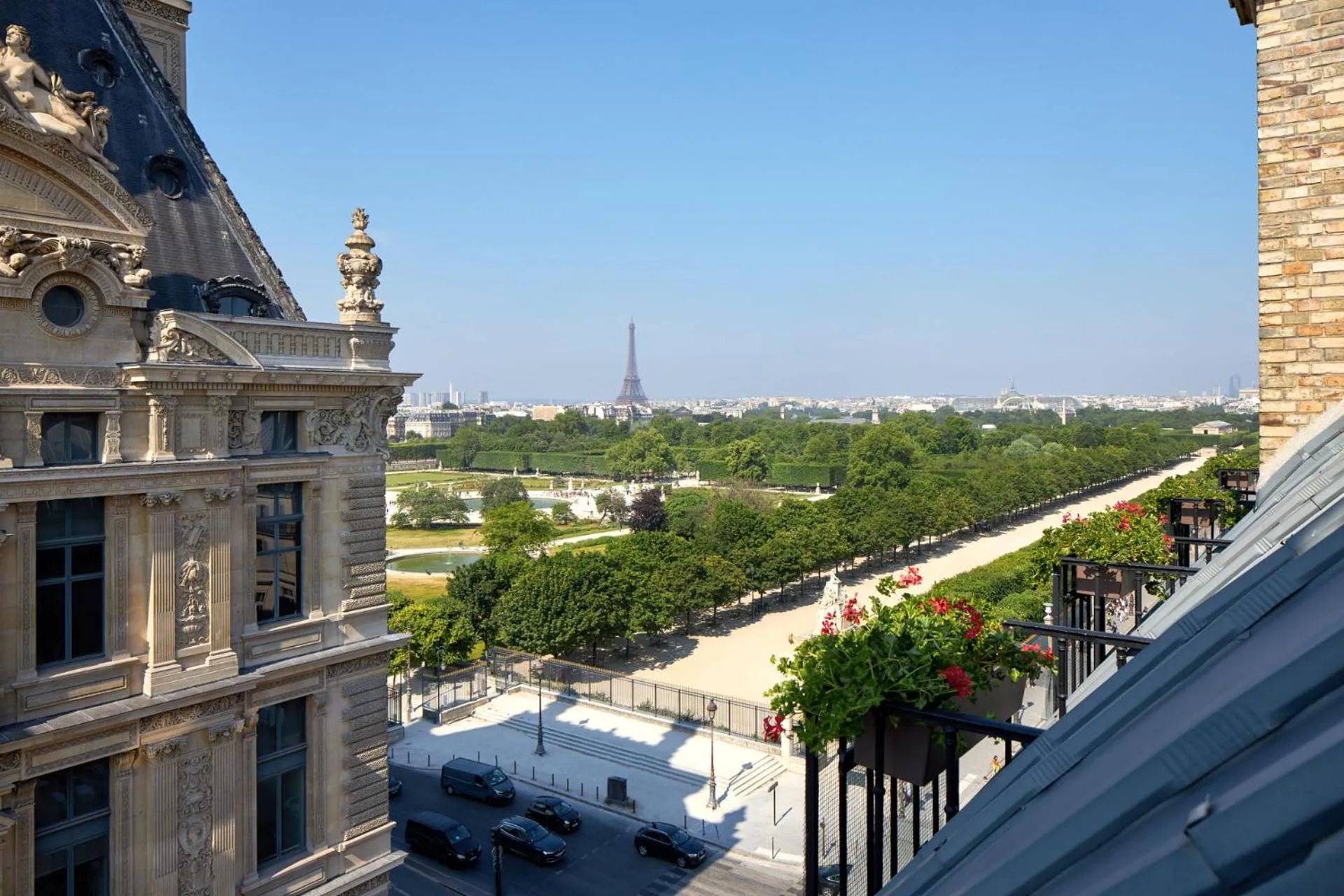 Balcony/Terrace in Hôtel Regina Louvre