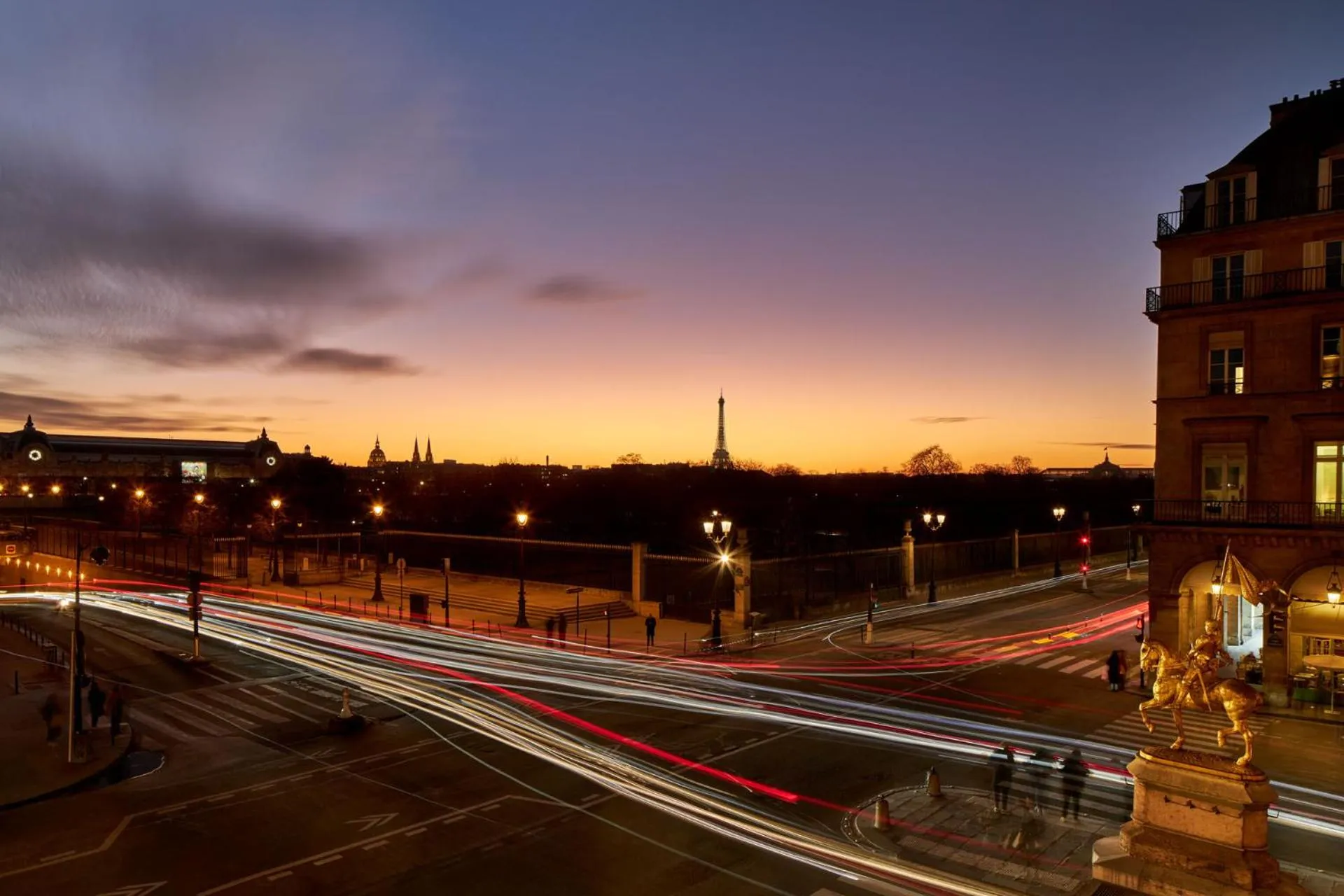Landmark view in Hôtel Regina Louvre