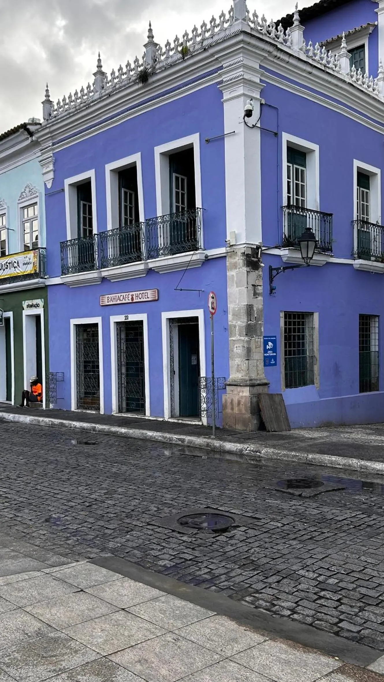 Facade/entrance in Bahiacafé Hotel