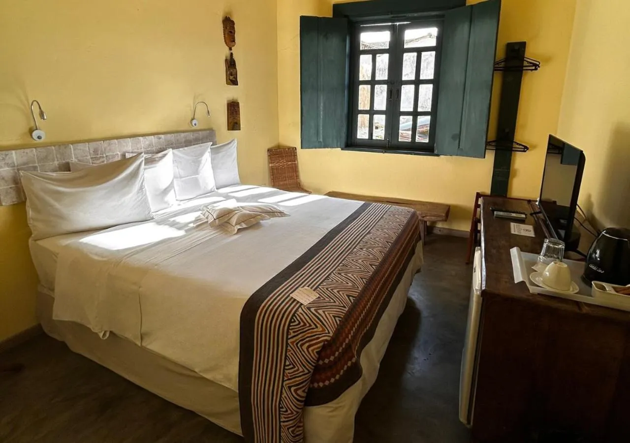 Bed in Bahiacafé Hotel