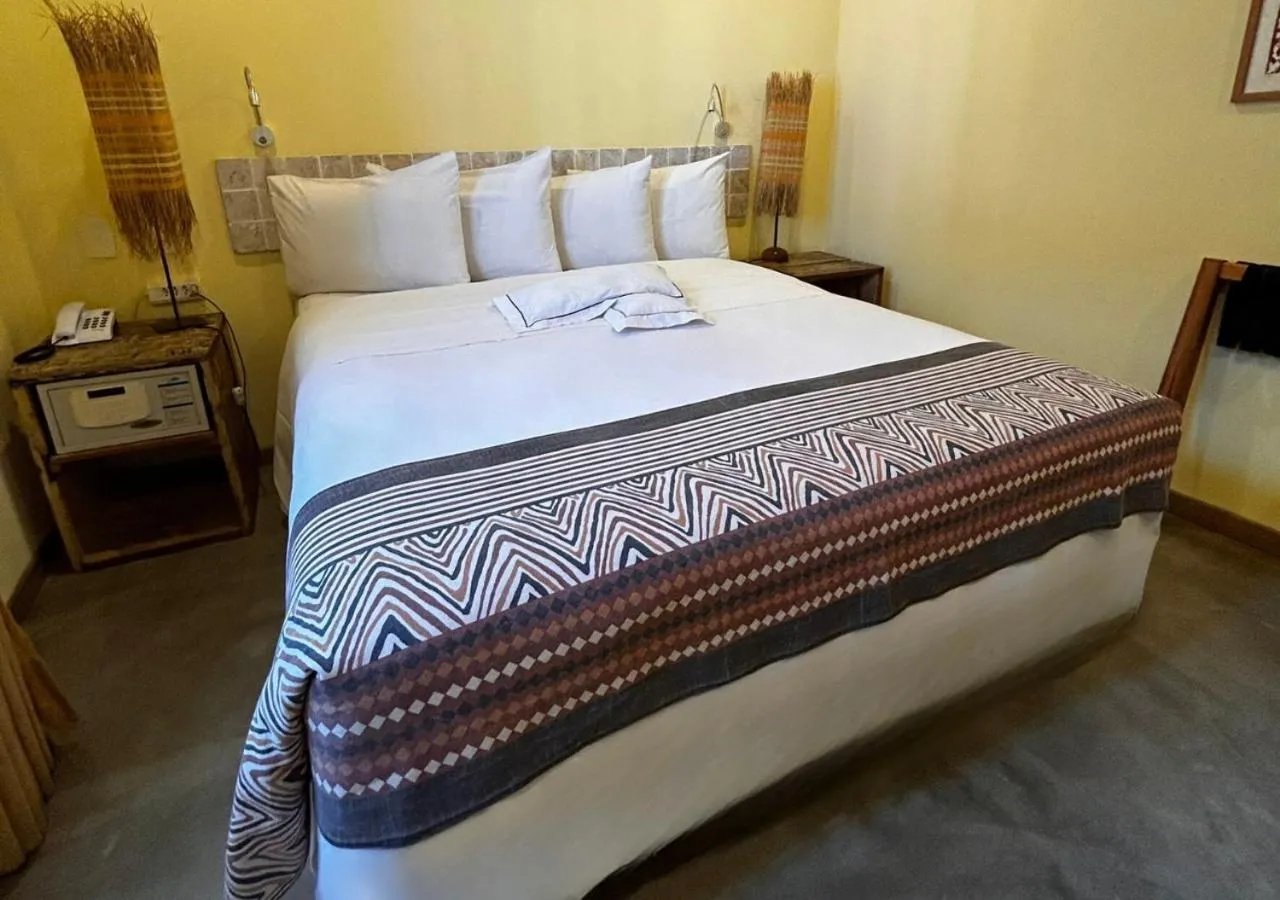 Bed in Bahiacafé Hotel