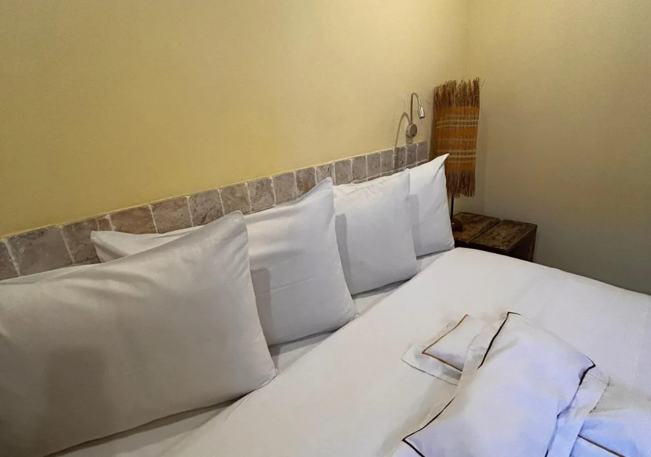 Bed in Bahiacafé Hotel